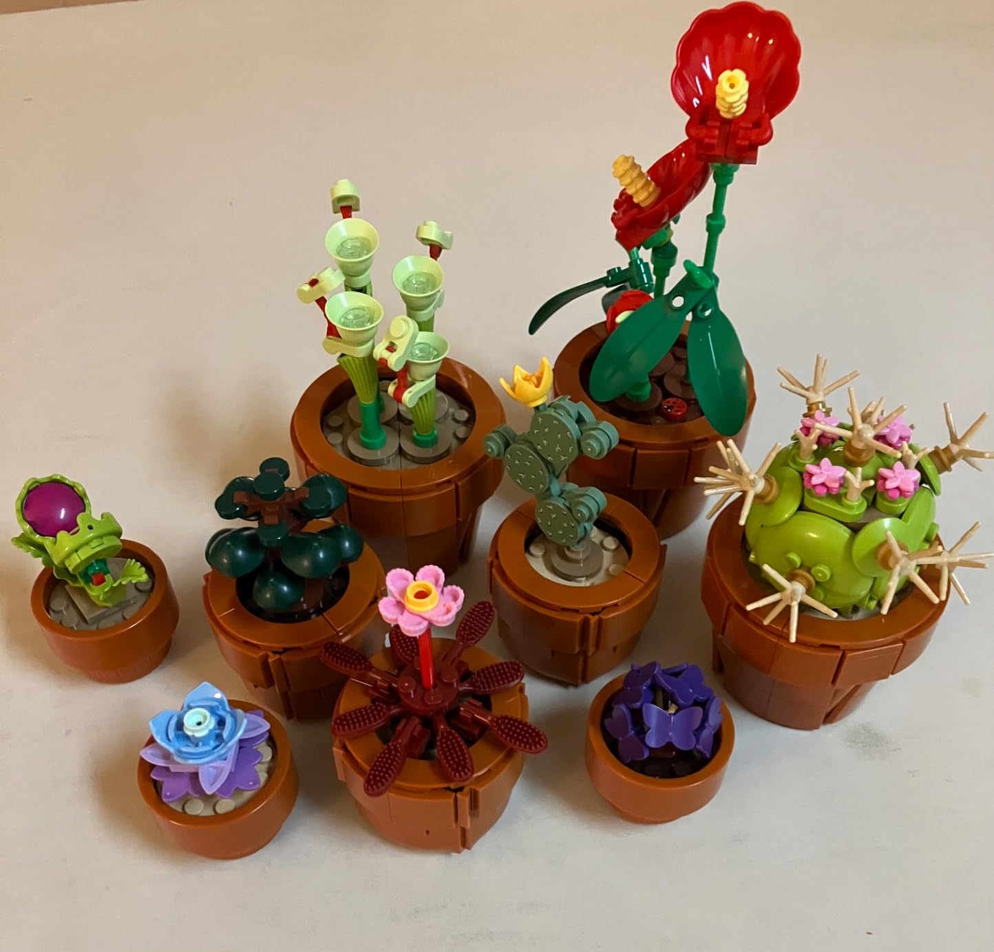 LEGO Botanicals Tiny Plants - Artificial, Fake Indoor Plant Building Set for Home, Kitchen, Desk Decoration, Adults Ages 18+ - Gift for Birthdays - 10329 customer photo 1