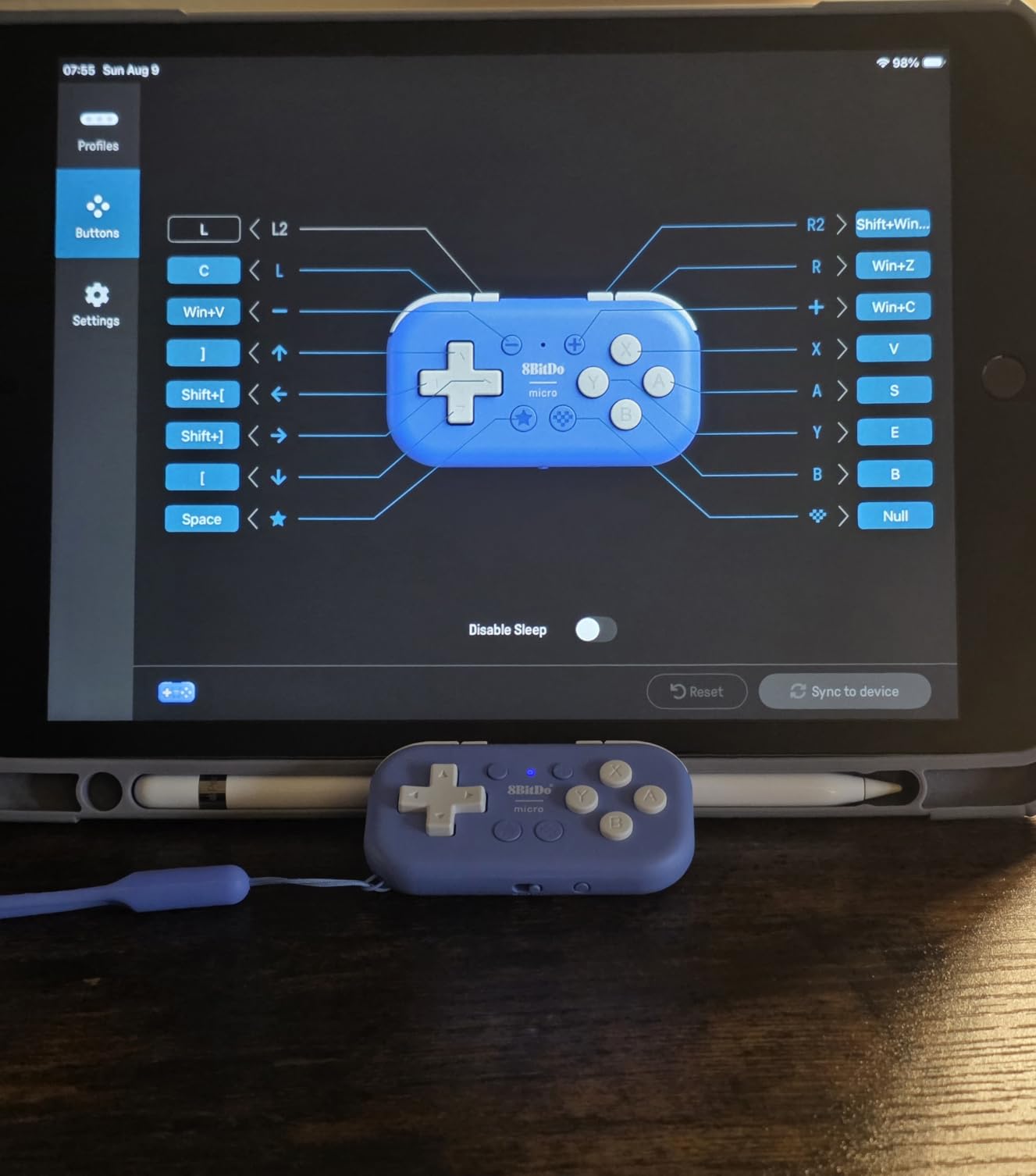 8Bitdo Micro Bluetooth Gamepad Pocket-sized Mini Controller for Switch/Switch 2, Android, and Raspberry Pi, Supports Keyboard Mode (Green) customer photo 1