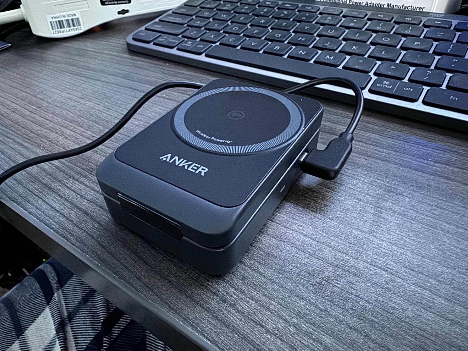 Anker MagGo 3-in-1 MagSafe-Compatible Qi2 15W Foldable Charging Station customer photo 2