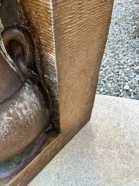 Bumilgar Tall Outdoor Water Fountain 51.4 in Waterfall 5-Bowl | Warm LED Glow, Peaceful Water Sound, Natural Stone-Look Resin, Space-Saving Vertical Profile, Home, Patio & Garden Decor customer photo 2