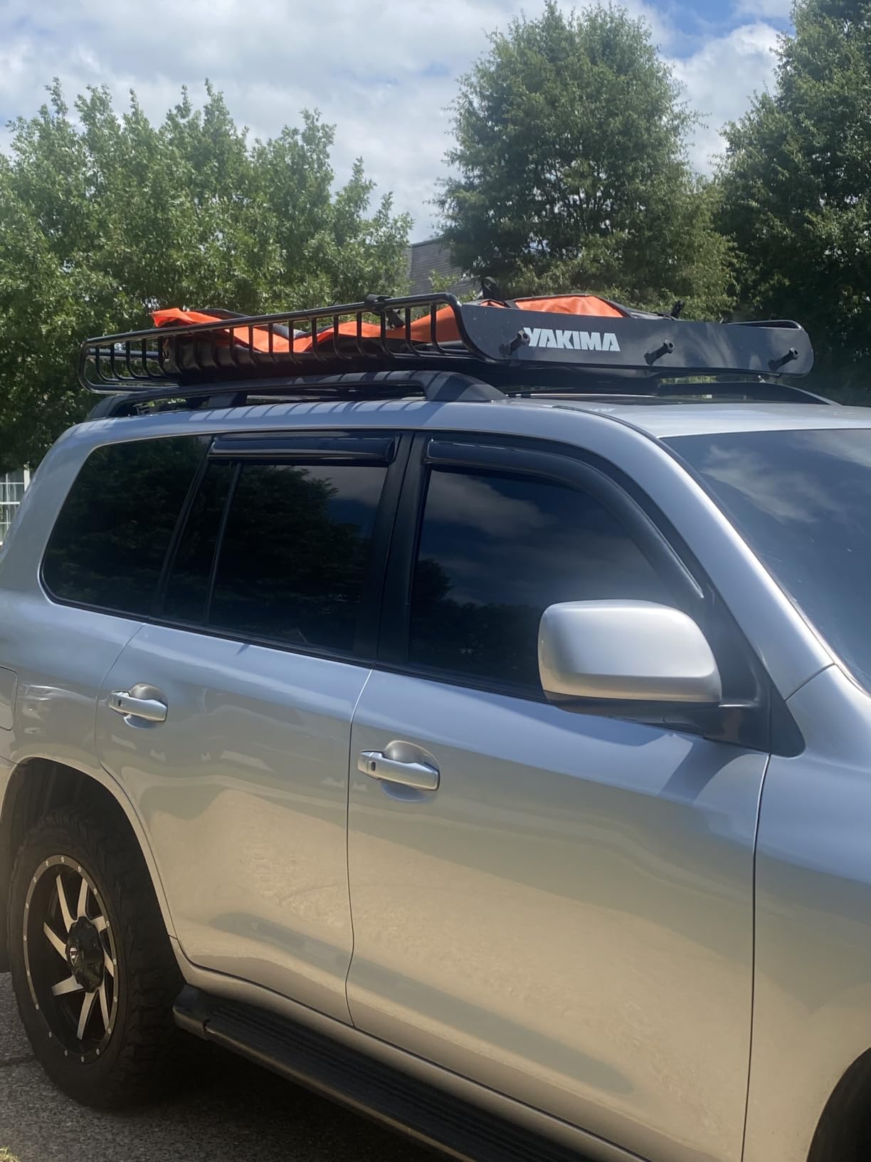 Asinking Car Rooftop Cargo Carrier Bag 21 Cubic feet Waterproof Car Roof Top Bag for All Cars with/Without Rack, Includes Anti-Slip Mat, 10 Reinforced Straps, 6 Door Hooks, Luggage Lock customer photo 2