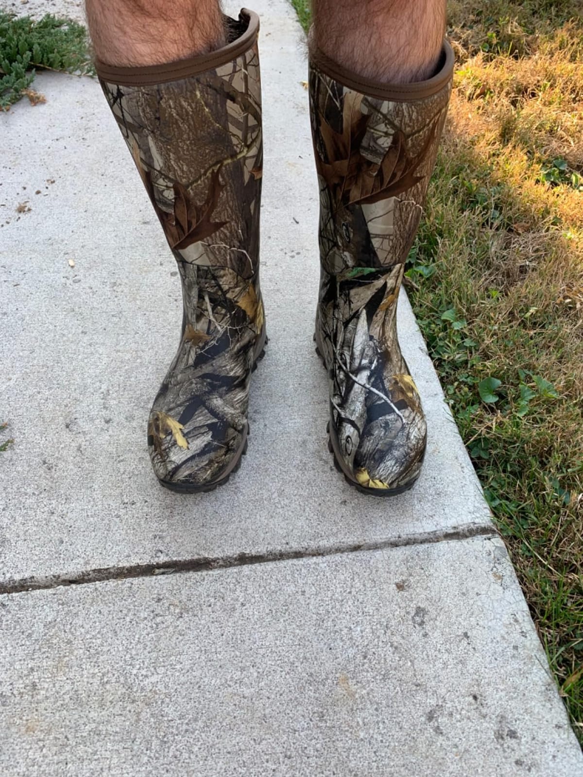 Hunting Boots for Men, Waterproof Insulated 6mm Neoprene Rubber Boots for Hunting and Outdoor Activities (Camo) customer photo 1