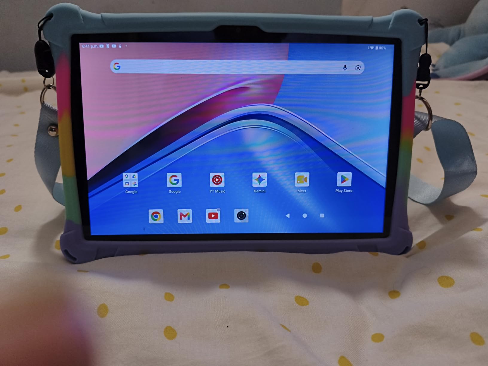 CUPEISI Android 16 Tablet 10 Inch, 20GB RAM+128GB ROM/ 2TB Expandable, 2.0GHz Octa-core Processor, 1280*800 HD Screen, 5G WiFi6 BT 5.0, 2 in 1 Tablets with Keyboard Case Mouse Stylus, Widevine L1 Pink customer photo 1