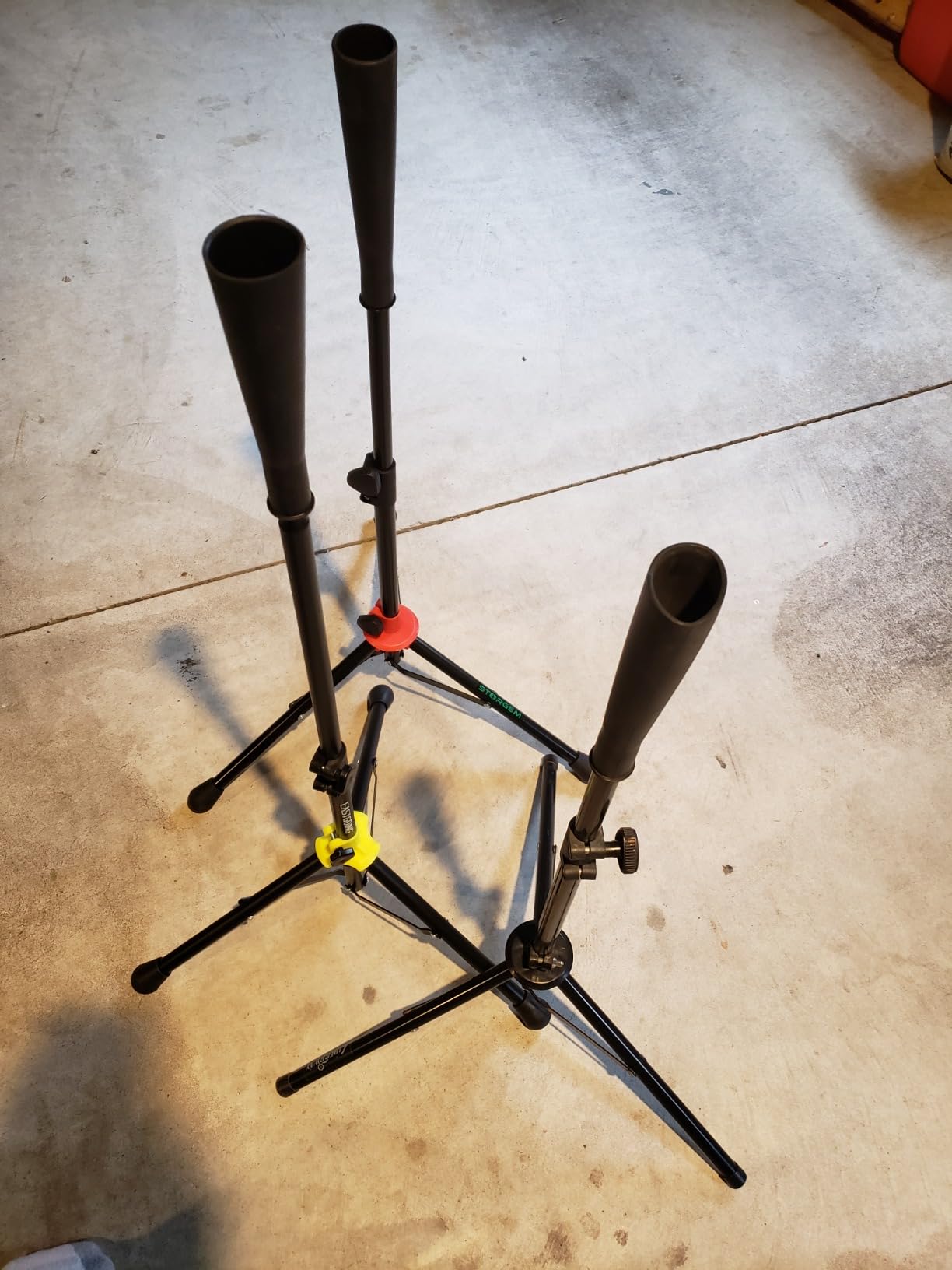 Eastgoing Heavy Duty Baseball and Softball Portable Travel Batting Tee. Adjustable Height | Portable | Collapsible. Baseball Hitting Tee for Any Age Player Practice customer photo 1