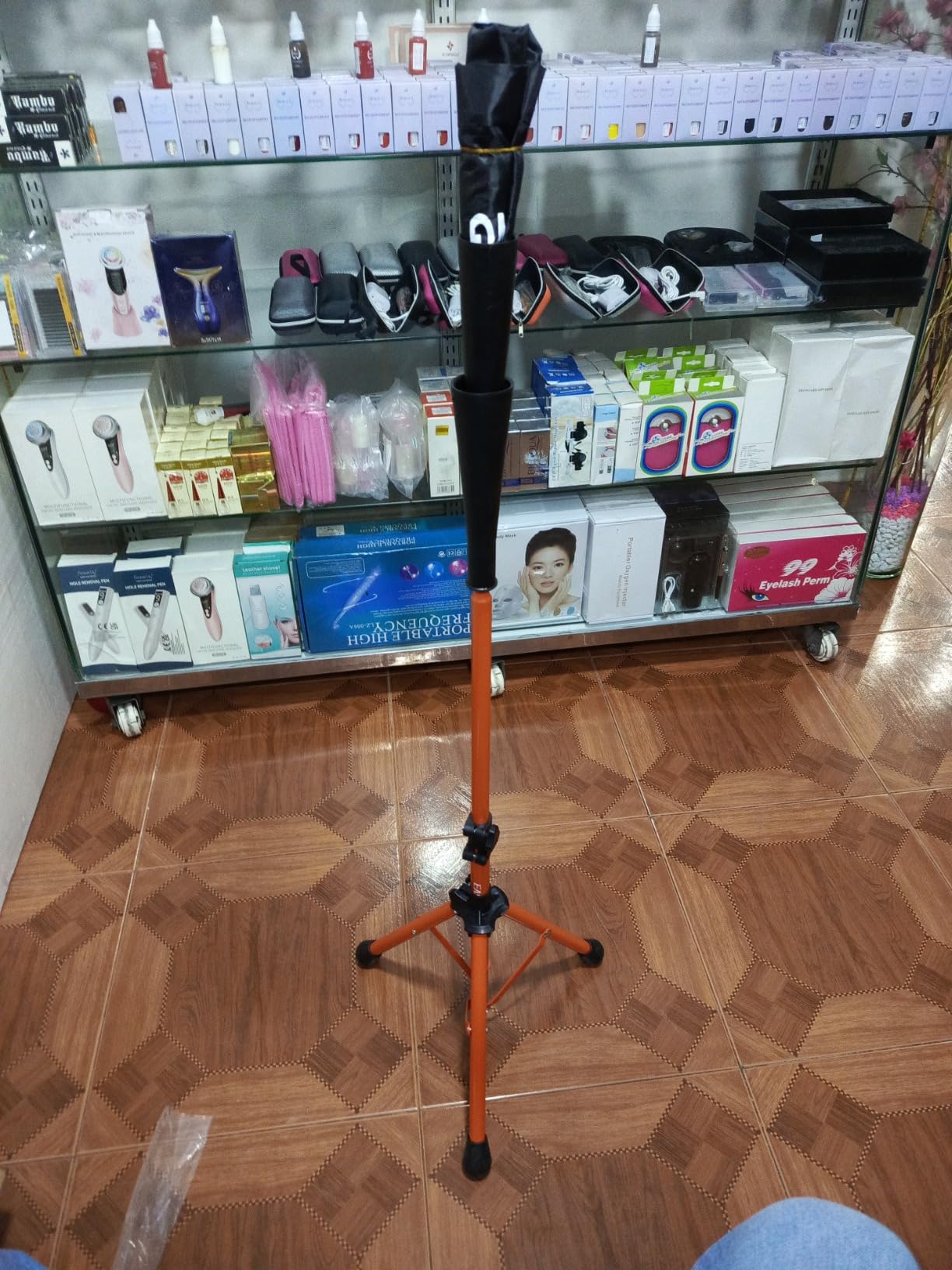 Eastgoing Heavy Duty Baseball and Softball Portable Travel Batting Tee. Adjustable Height | Portable | Collapsible. Baseball Hitting Tee for Any Age Player Practice customer photo 2
