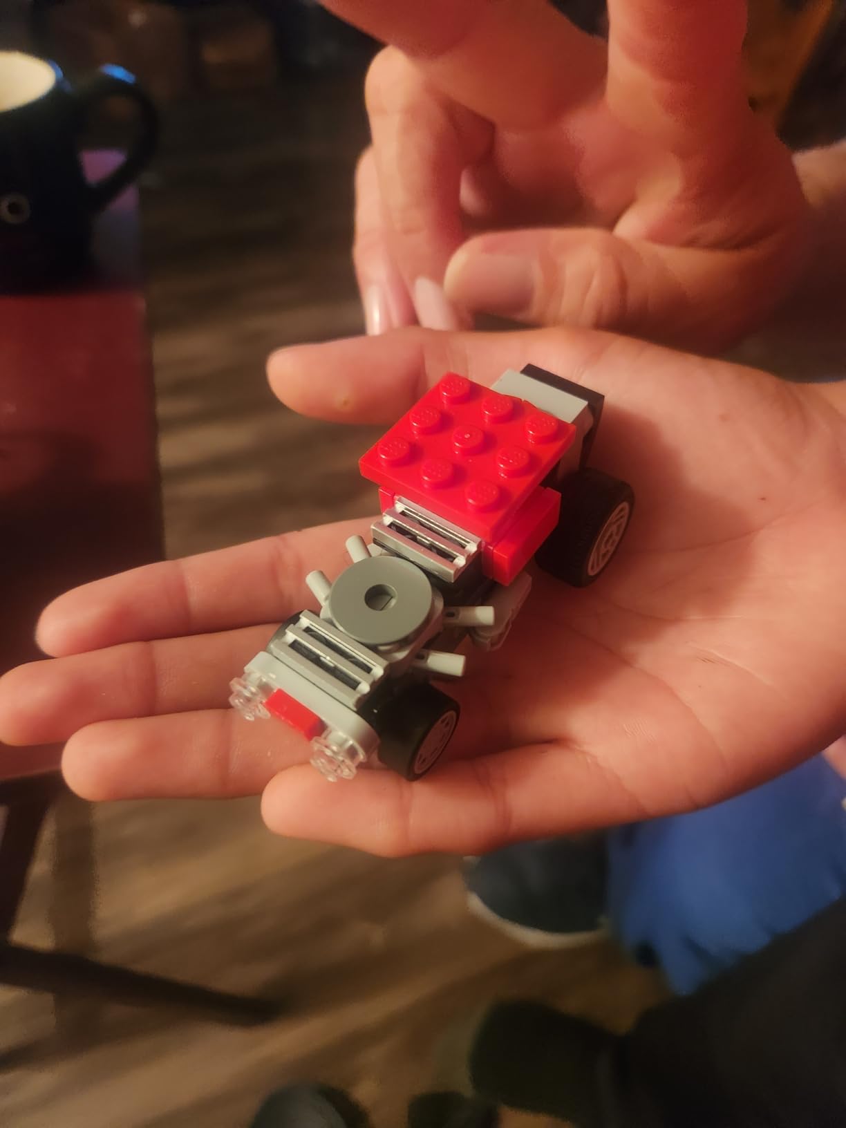 LEGO Creator 3 in 1 Flatbed Truck with Helicopter Toy, Transforms from Flatbed Truck Toy to Propeller Plane to Hot Rod and SUV Cars, Gift Idea for Boys and Girls Ages 7 Years Old and Up, 31146 customer photo 1