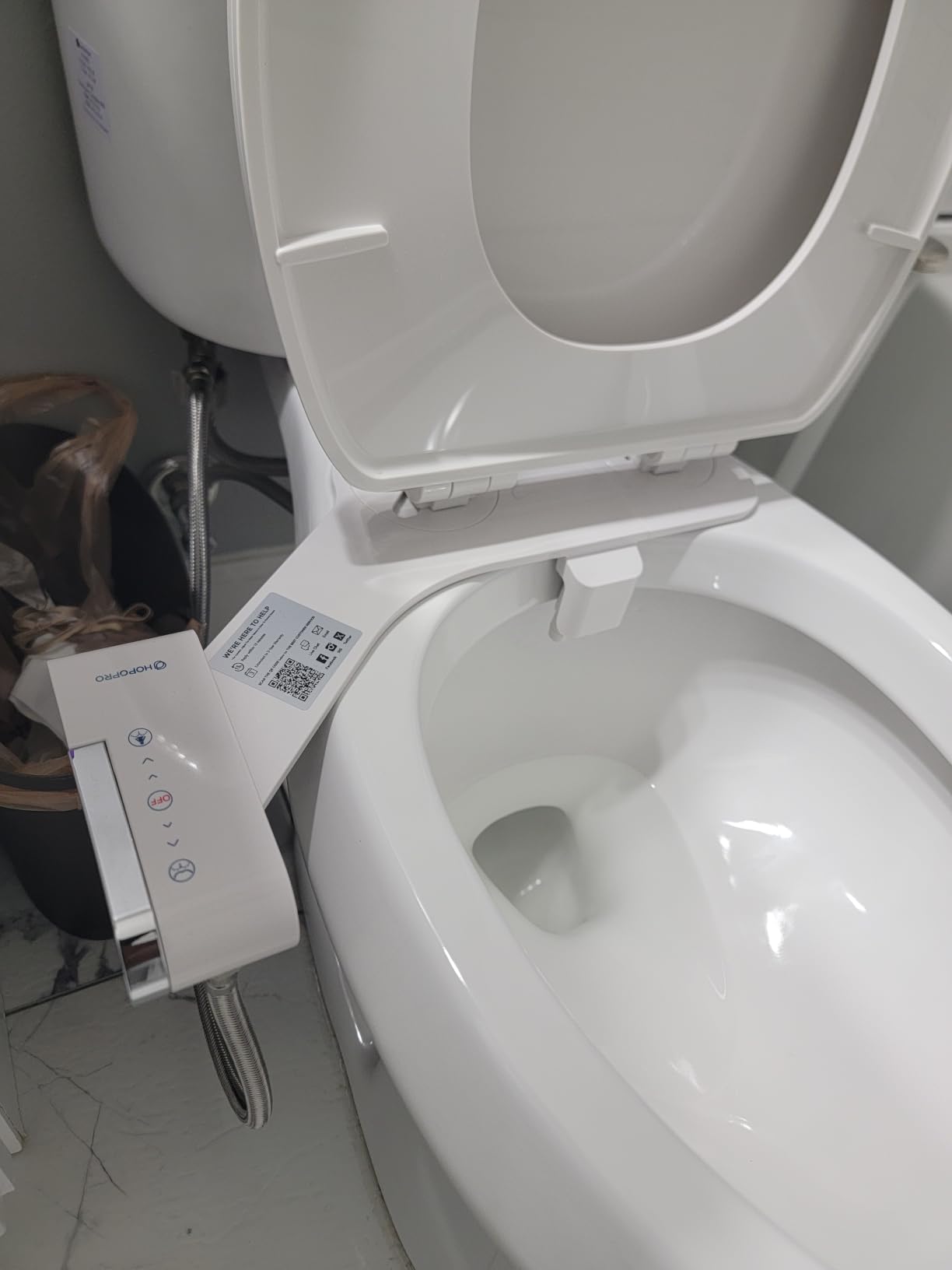 Bidet Attachment for Toilet, Non-Electric Bidet Ultra-Slim Dual Nozzle customer photo 1