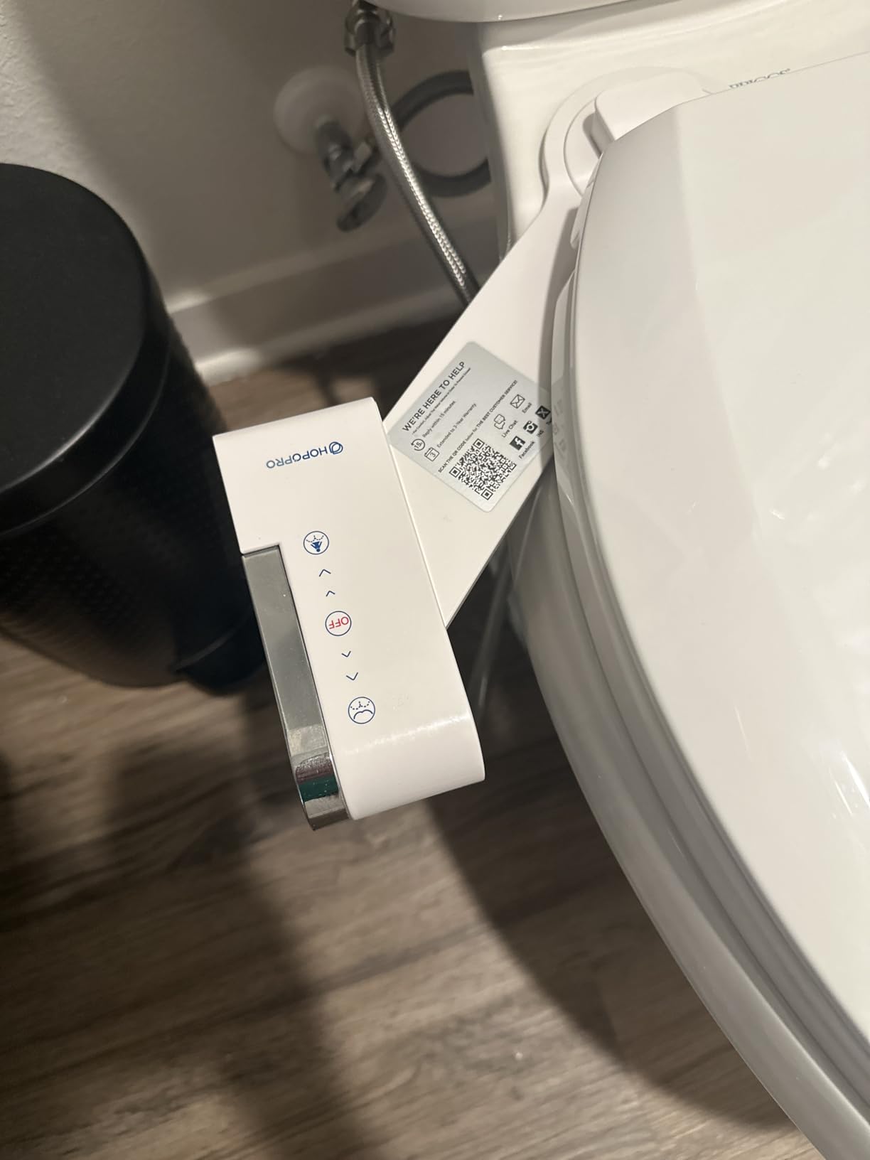 Bidet Attachment for Toilet, Non-Electric Bidet Ultra-Slim Dual Nozzle customer photo 2