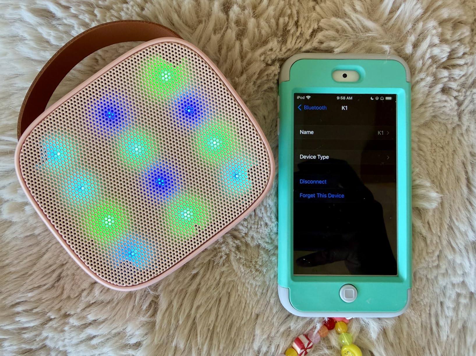 YLL Karaoke Machine for Kids,Birthday Gifts for Girls 3 4 5 6 7 8+Years Old customer photo 2