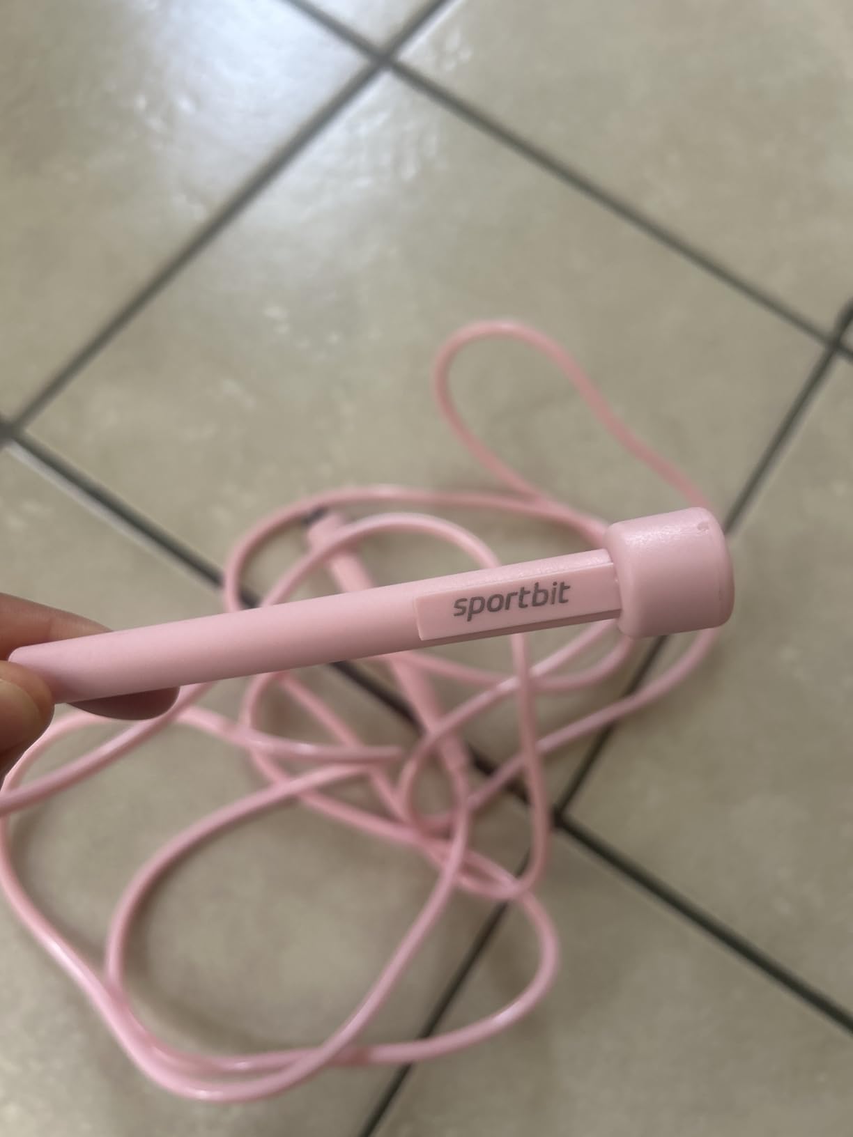 SPORTBIT Adjustable Jump Rope for Fitness and Exercise customer photo 1