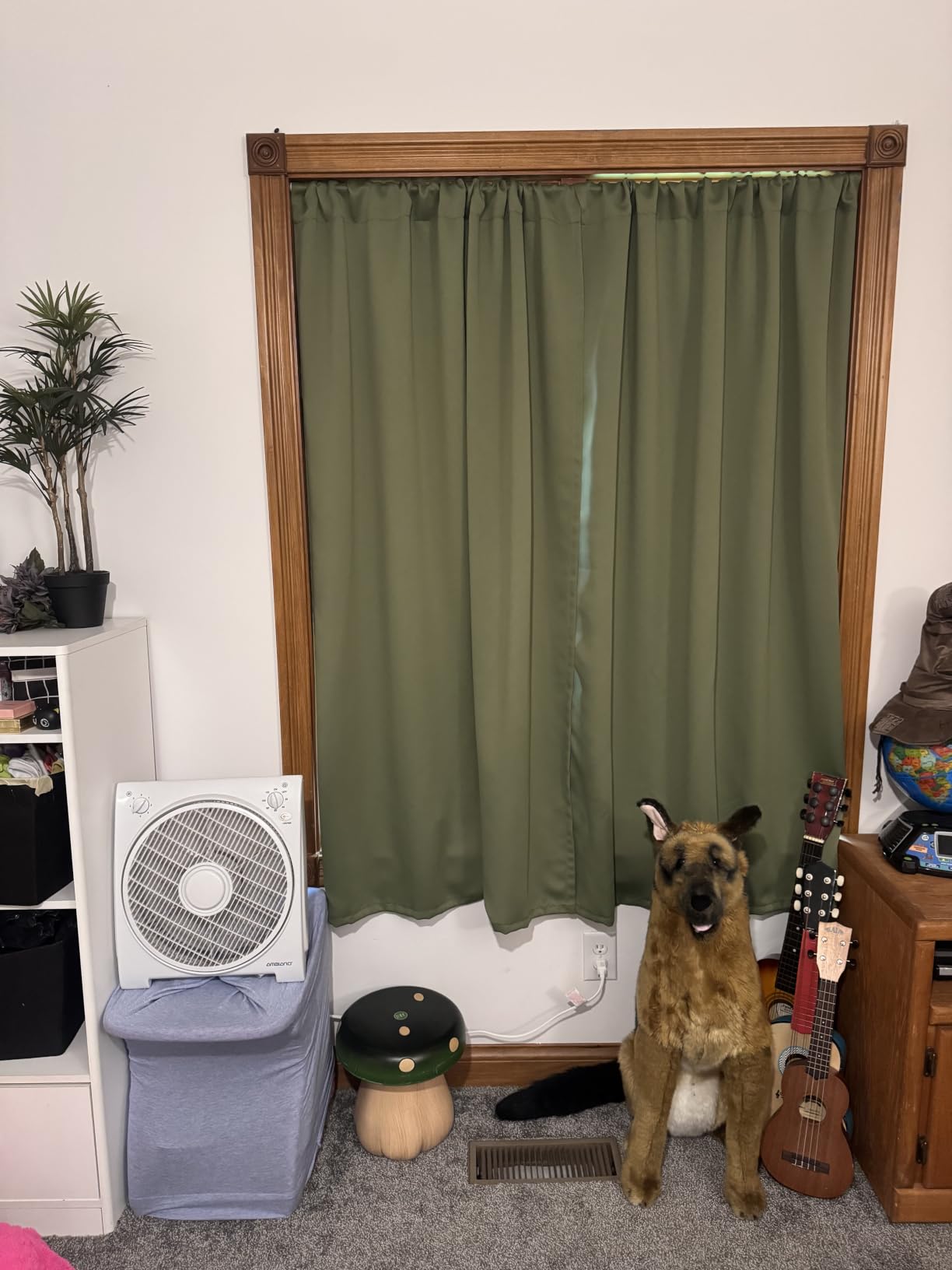 BGment Black Blackout Curtains 40 Inches Long for Kitchen Window 2 Panels customer photo 1