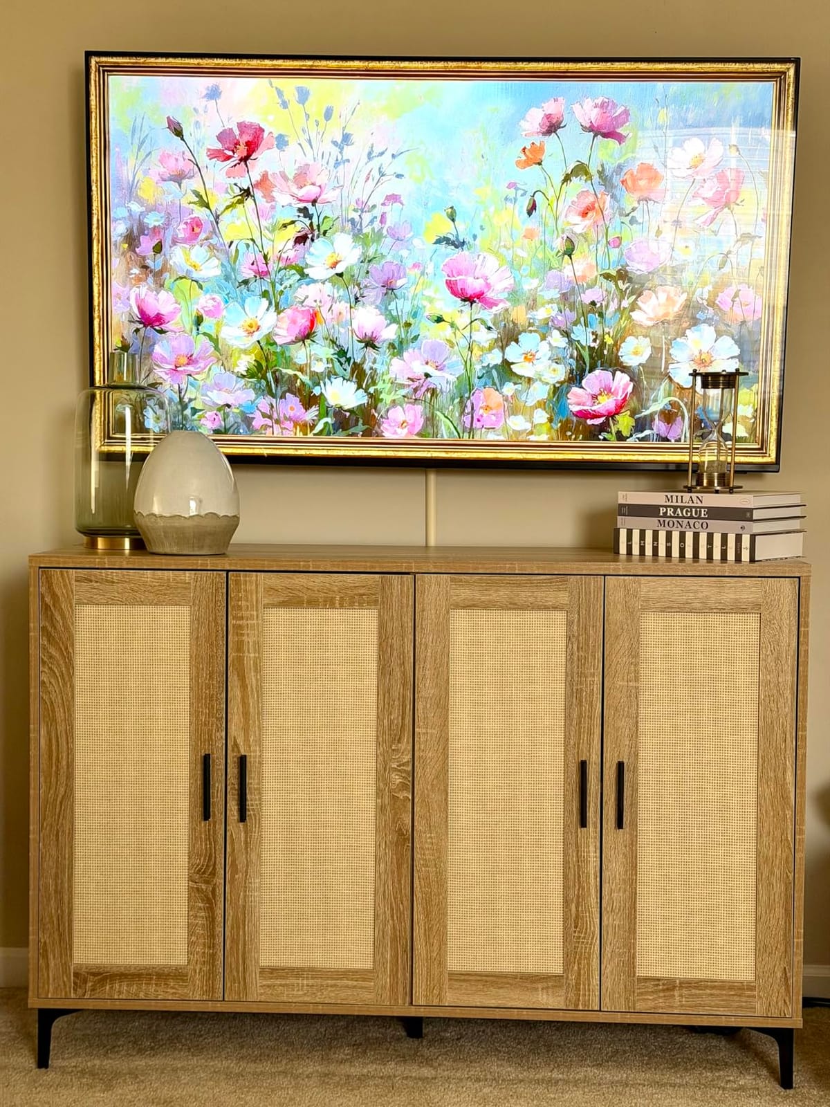 JASIWAY Buffet Cabinet with Storage, 48