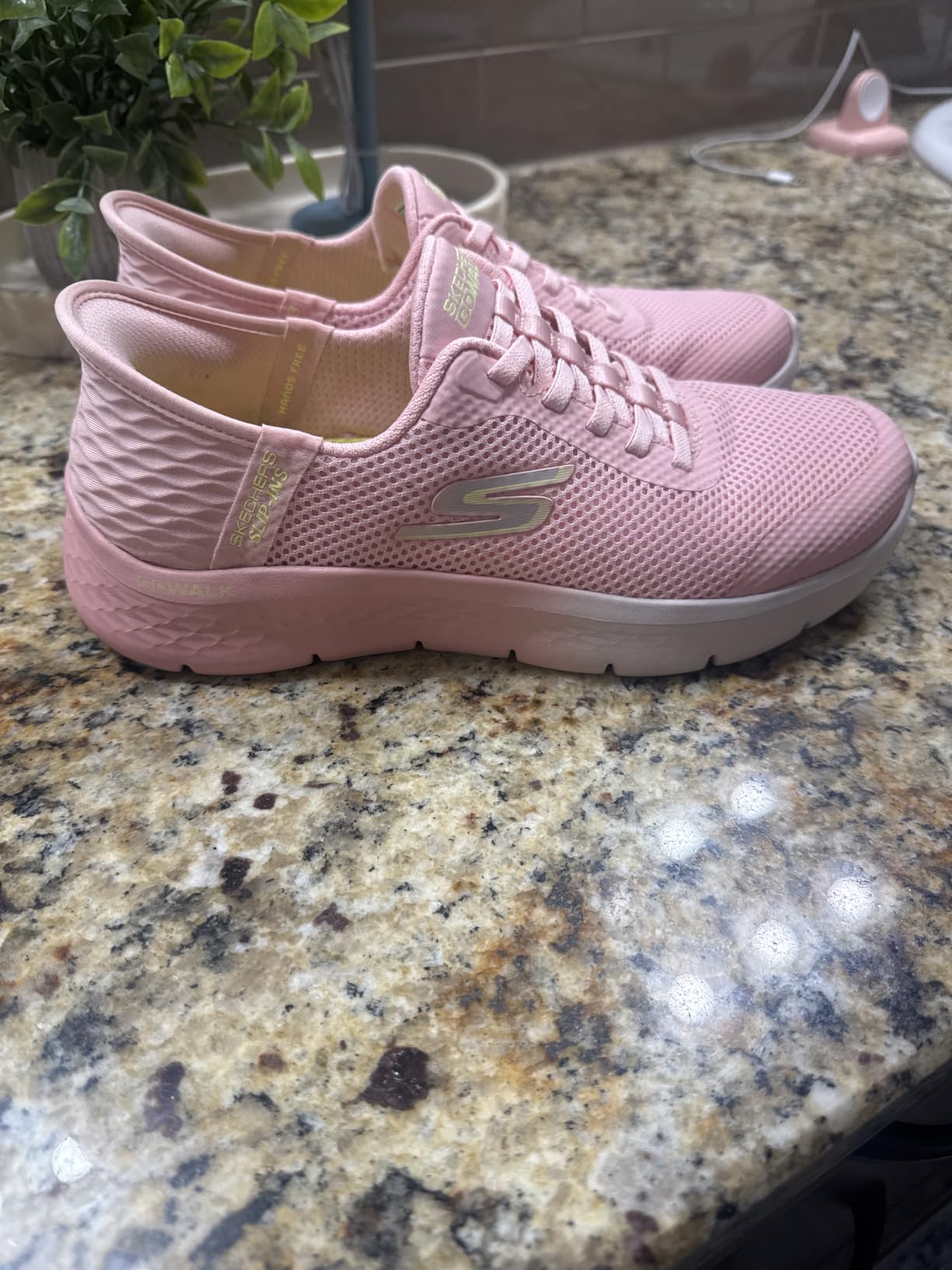 Skechers Women's Go Walk Flex Grand Entry | Hands Free Slip-Ins, Air-Cooled Memory Foam Insole, ULTRA GO Cushioning, Machine Washable, Vegan customer photo 2