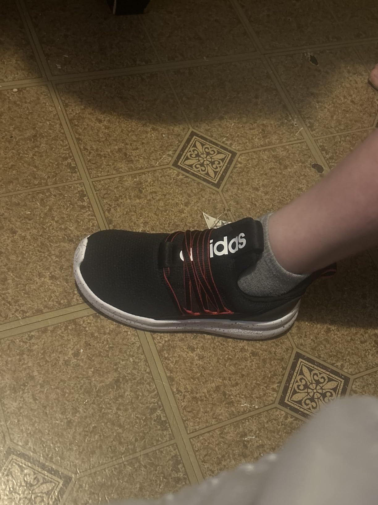 adidas Boys Lite Racer Adapt 7.0 Sneakers Shoes Casual - Black customer photo 1