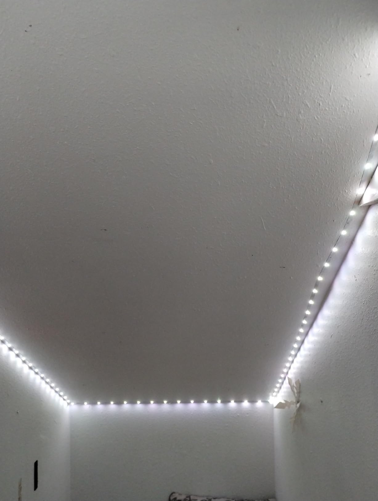 QZYL LED Lights for Bedroom, 25FT RGB LED Strip Lights with 44 Keys IR Remote, Smart LED Light Strip with Adhesive Backing Adjustable Brightness App Control for Bedroom Party Decoration customer photo 1