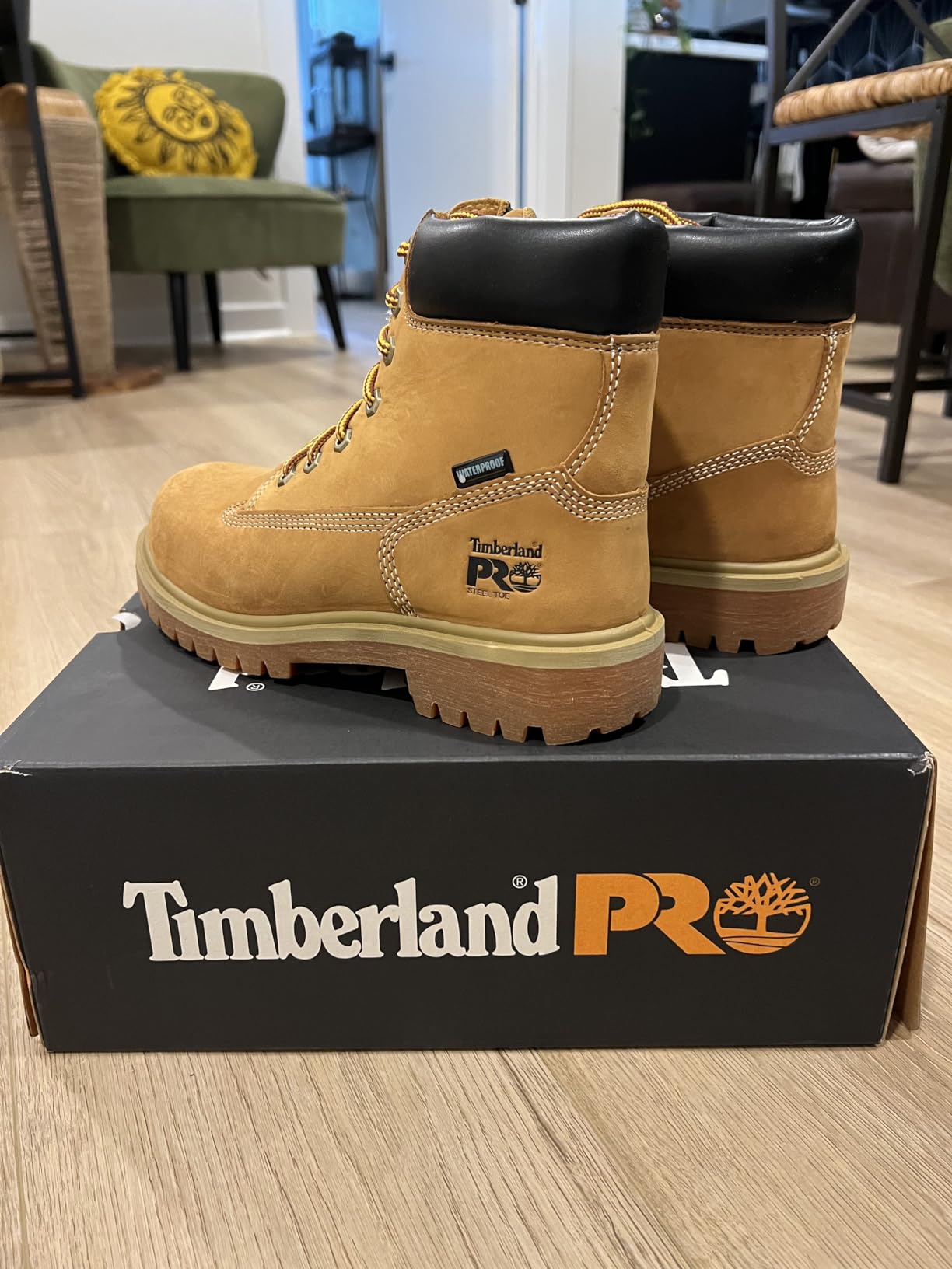 Timberland PRO Women’s Direct Attach 6 Inch Steel Safety Toe Insulated Waterproof Industrial Work Boot customer photo 1