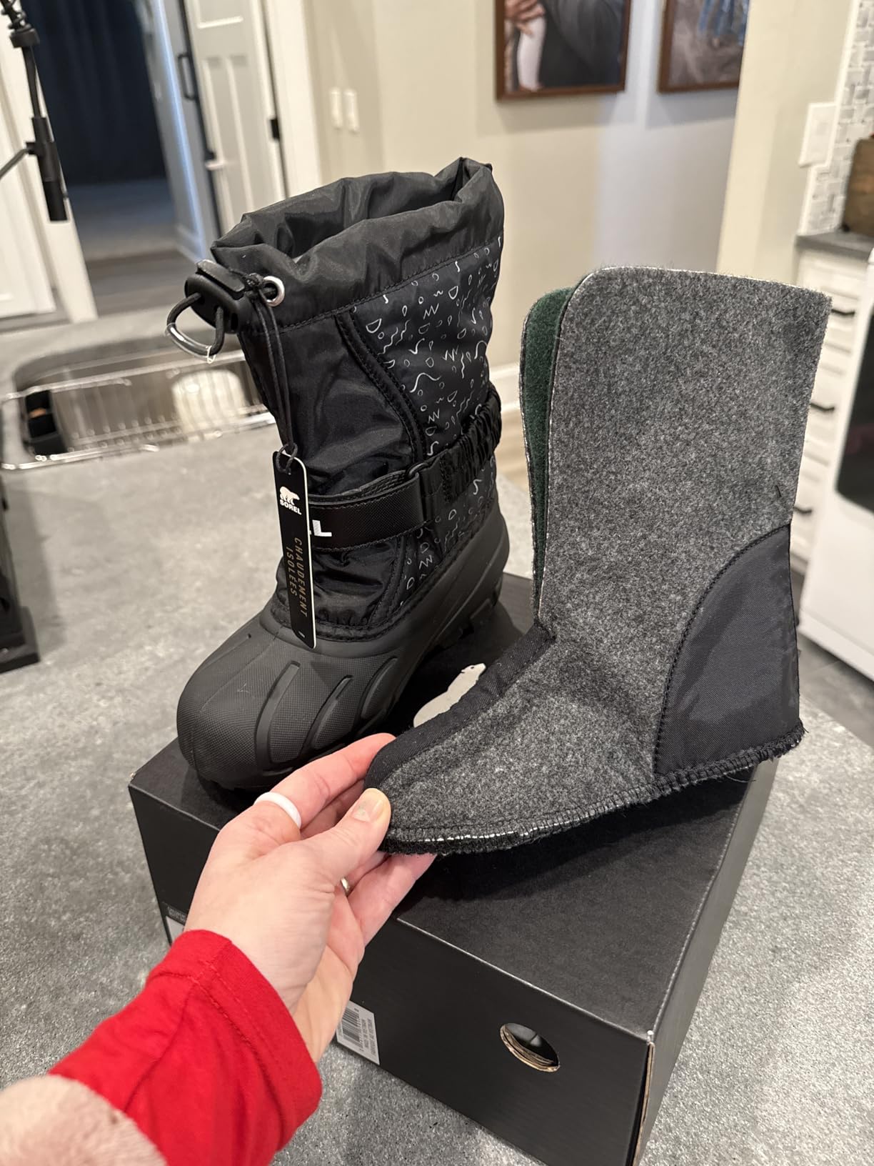 SOREL - Youth Flurry Winter Snow Boots for Kids customer photo 2