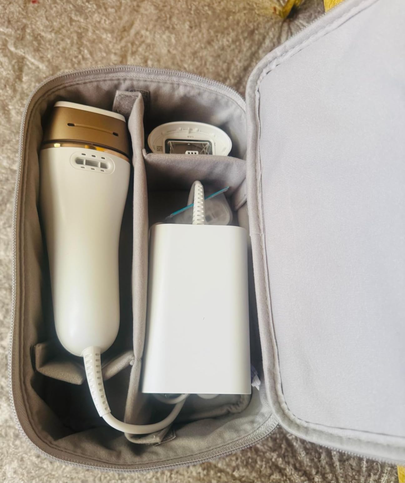 Braun Smart IPL, Skin i Expert Pro 7, VOGUE's Best Hair Removal Device, IPL Hair Removal for Women and Men, Permanent Laser Hair Reduction At-Home, World's 1st Smart App, 3 Heads, IPL7243 customer photo 1