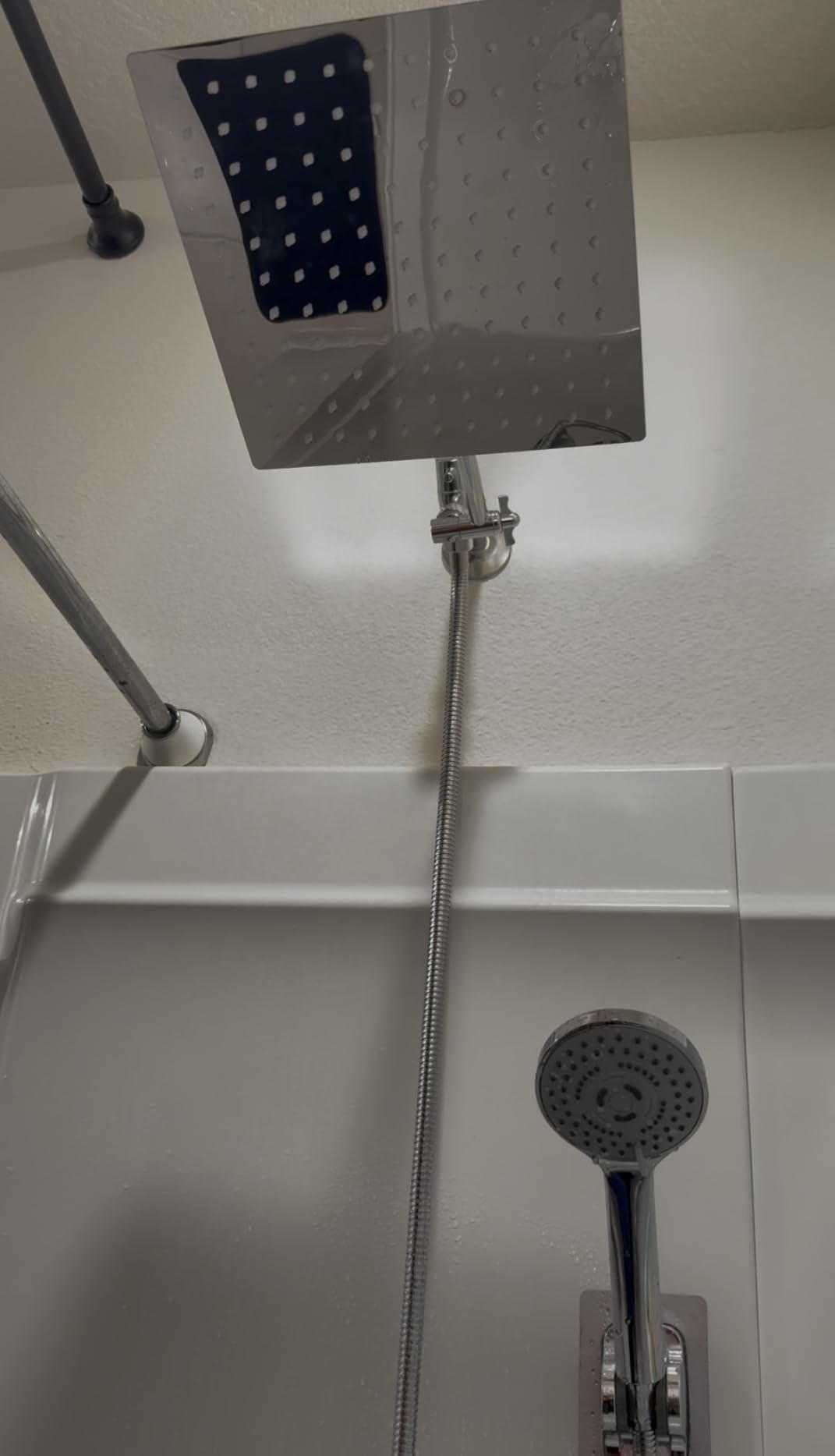 Jafeton 10 Inch High Pressure Rain Shower Head with Handheld Combo customer photo 2