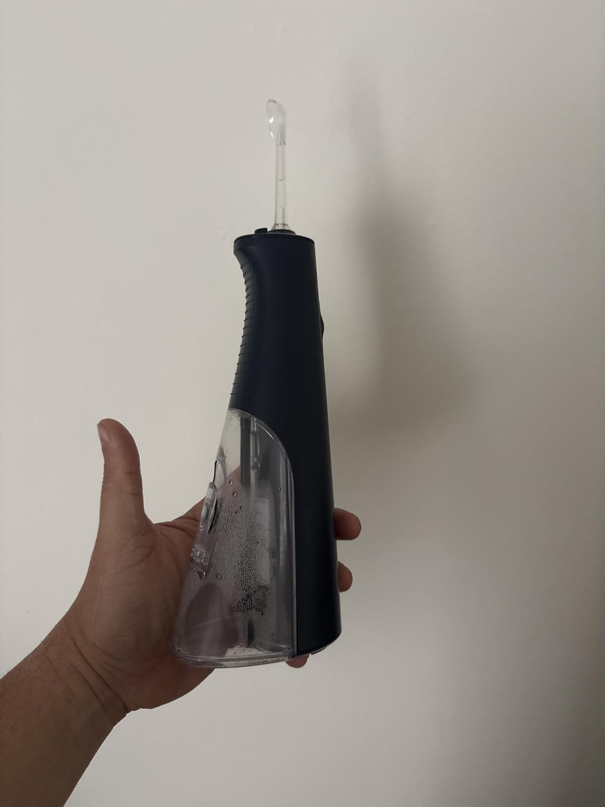 Waterpik Cordless Pulse 3100 Portable Water Flosser, Rechargeable, White | 2 Settings, 1 Precision Tip & 1 Tongue Cleaner Tip for Fresh Breath, Travel, Shower Use, ADA Accepted, WF-20 Amazon Exclusive customer photo 1