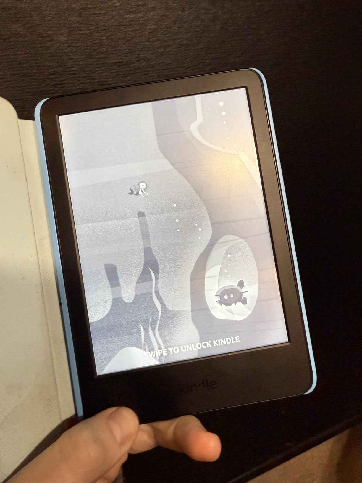 Amazon Kindle Kids 16GB (newest model) - If it breaks, we will replace it, includes ad-free books and cover, with glare-free display, faster page turns - Ocean Explorer customer photo 1