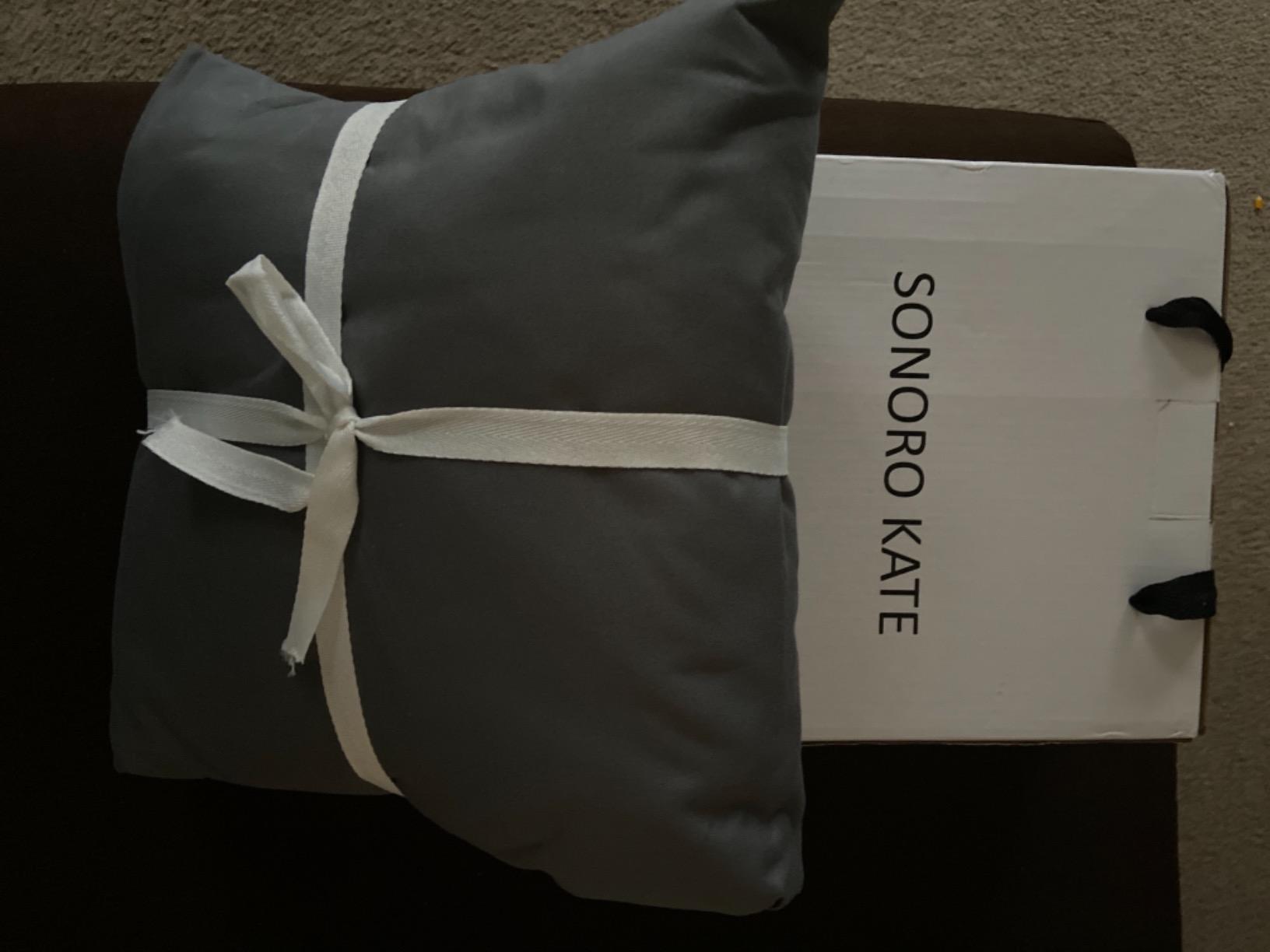 SONORO KATE 1000 Series 100% Egyptian Cotton King Sheet Set,4 Pieces customer photo 2