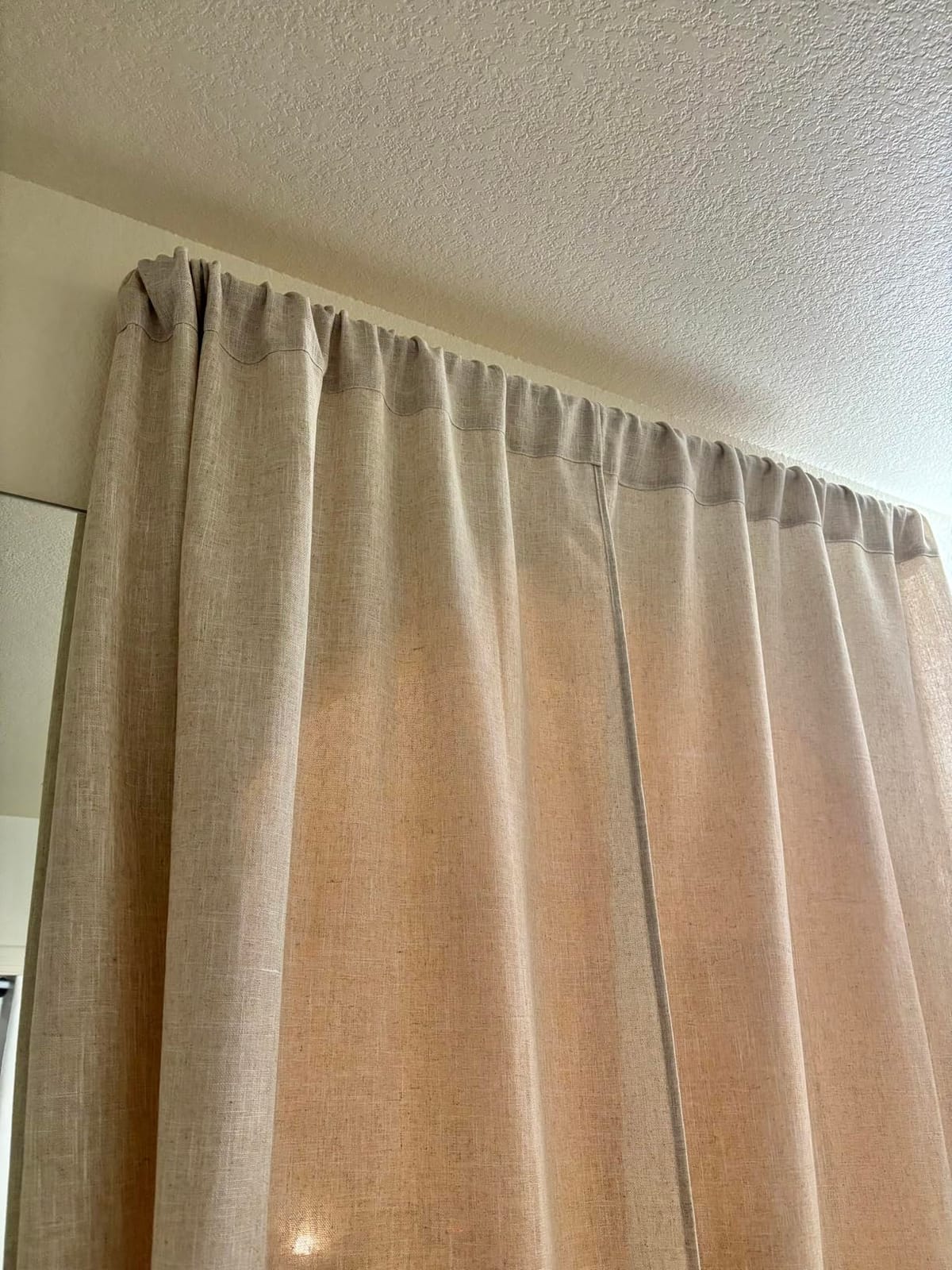 Umbra Twilight Curtain Rod, Wrap Around Blackout, 30 to 84 Inches, Nickel customer photo 2