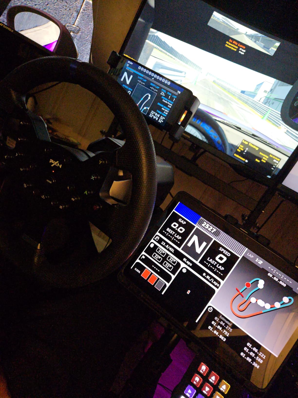 PXN V99 Force Feedback Racing Wheel, with Pedals and Shifter customer photo 1