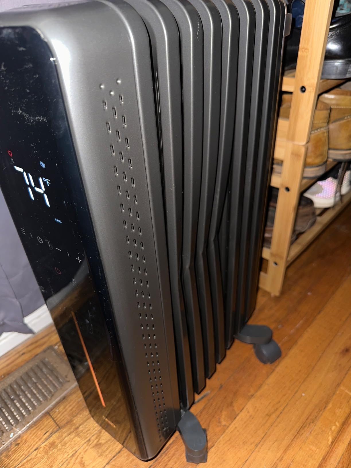 DREO Radiator Heater, 1500W Oil Filled Radiator Heater for Indoor Use customer photo 2