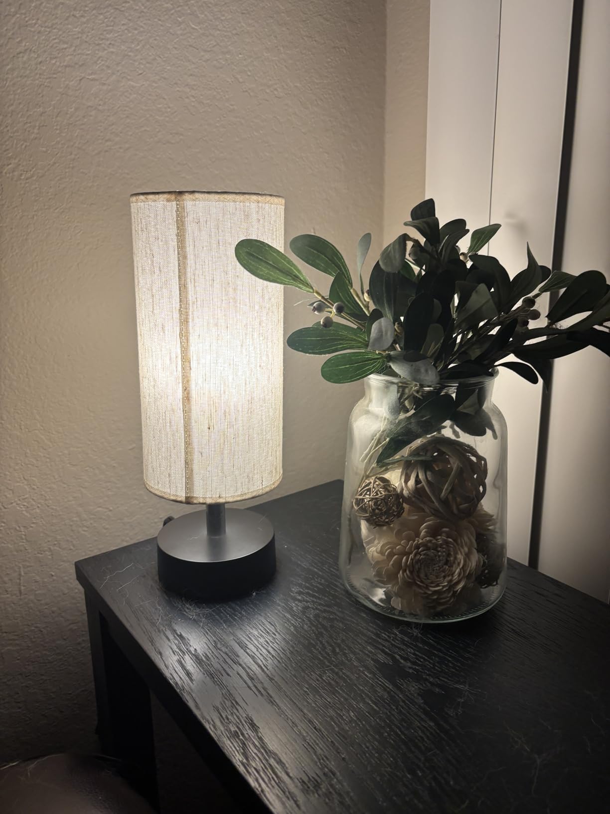 PartageiZ Small Table Lamp for Bedroom - Bedside Lamps for Night Stands customer photo 2