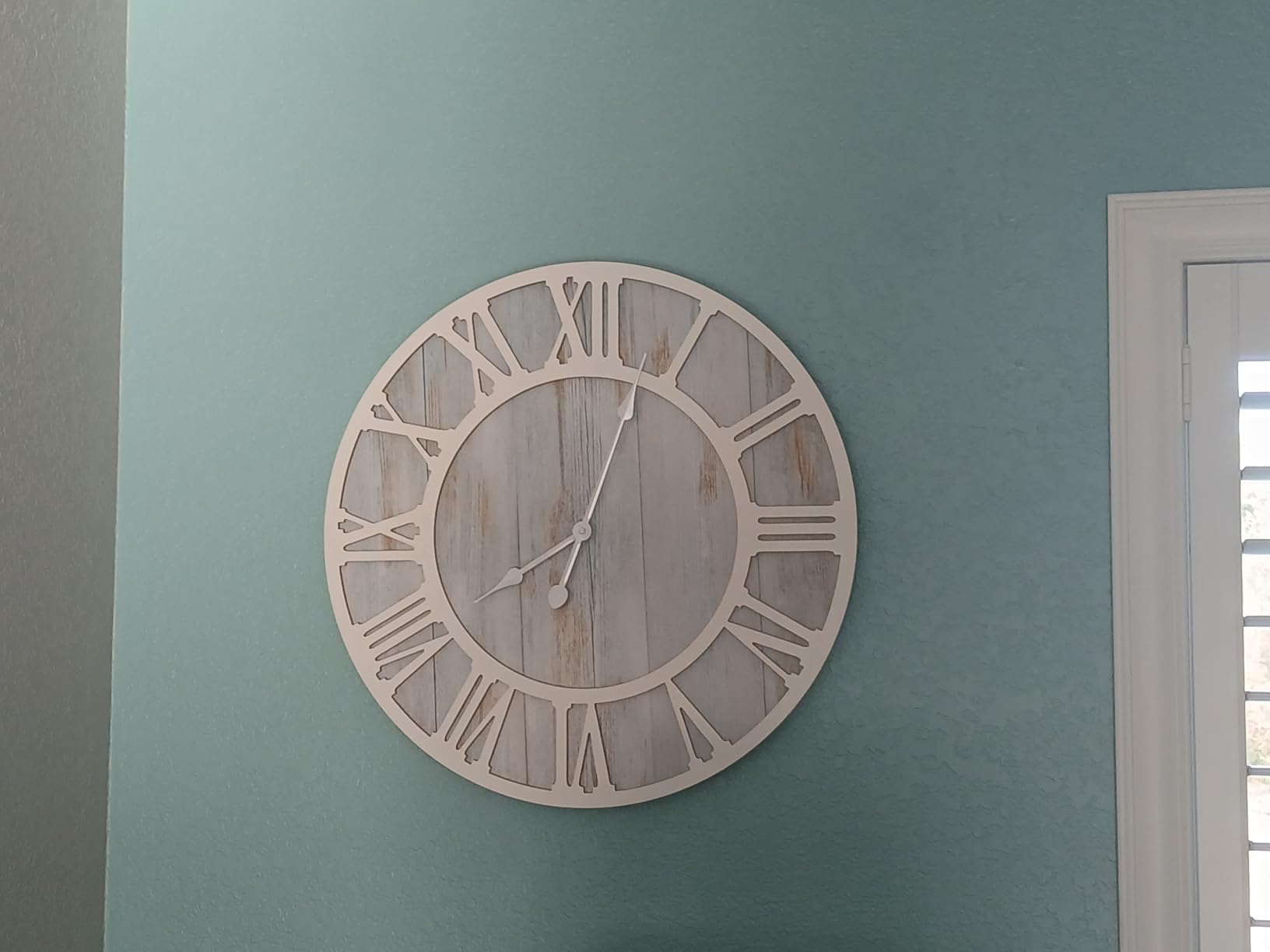 1st owned Large Wall Clock for Living Room Decor- 24