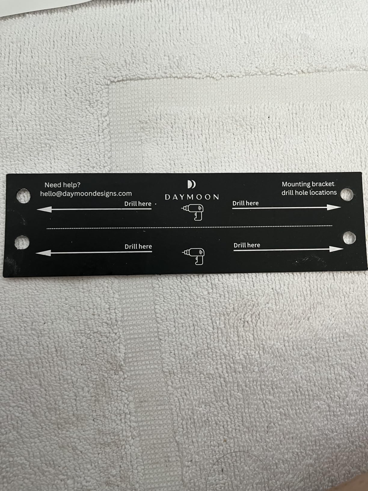 Day Moon™ - Matte Black Toilet Paper Holder Wall Mount - Modern Roll Holder customer photo 2