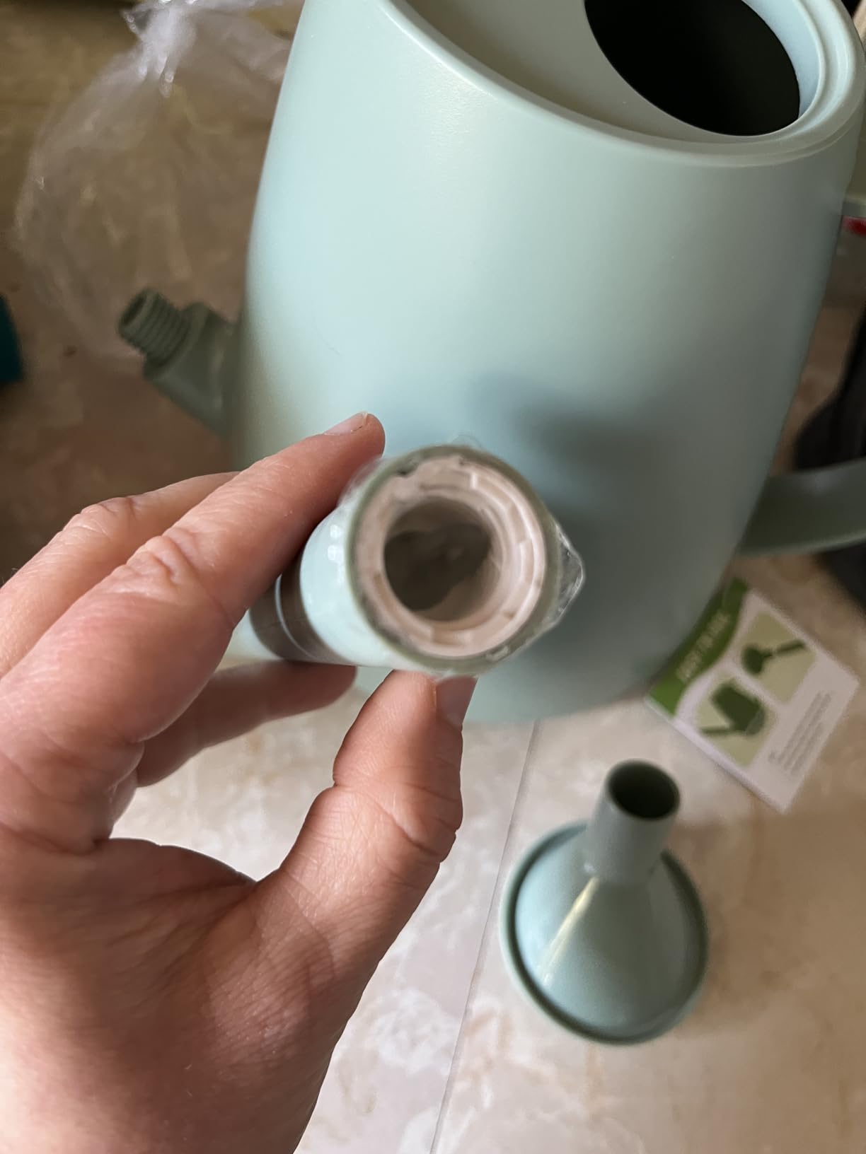 1.8L Watering Can, Small Watering Can for Indoor Plants with Long Spout customer photo 1