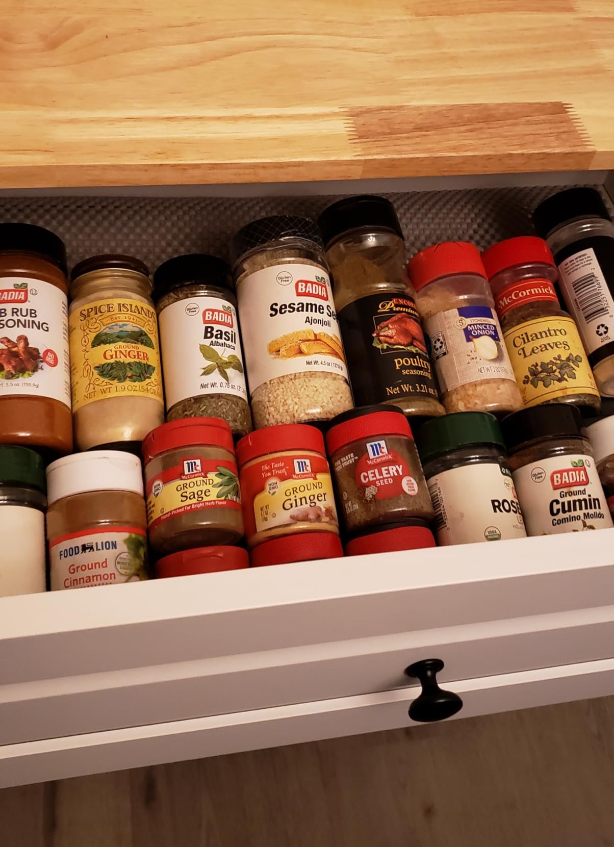 Famhap Spice Drawer Organizer Expandable 36 PCS customer photo 1