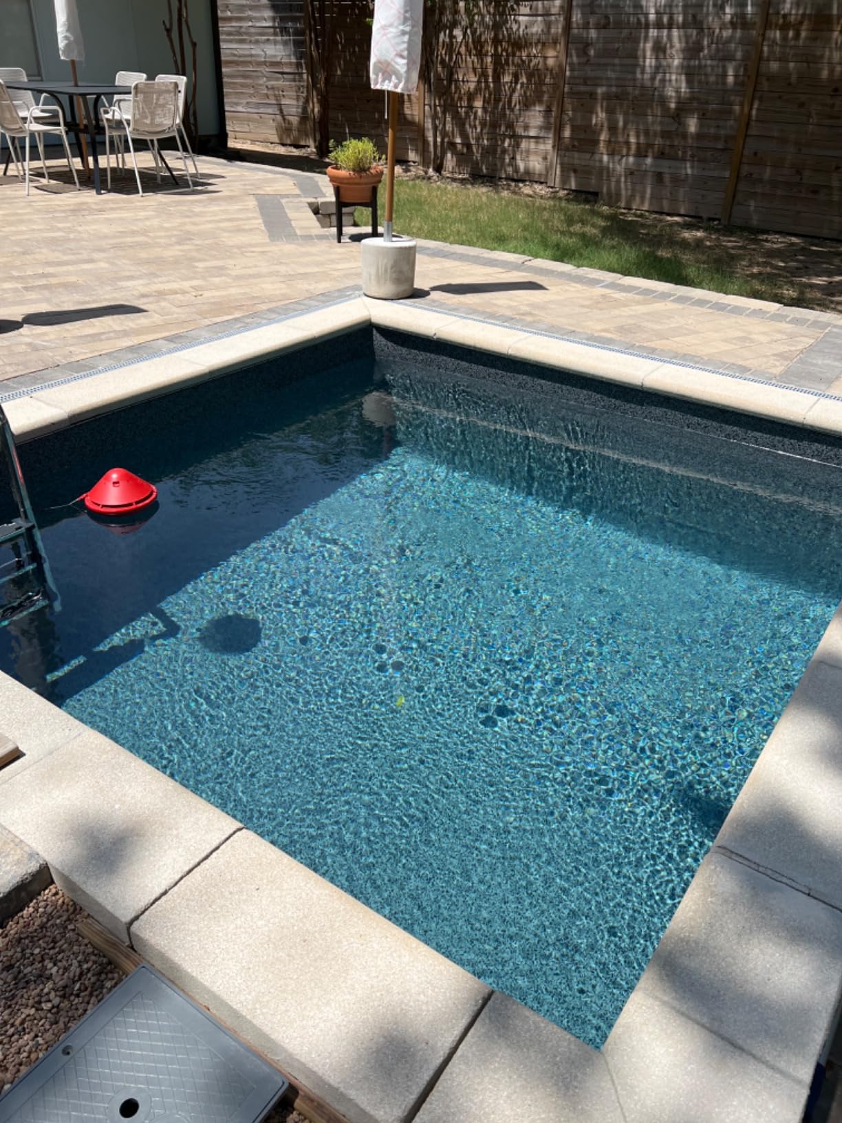CIPU Pool Pump with Timer 2700GPH 115V Powerful Self Priming Above Ground Swimming Pool Pump 0.35HP with Filter Basket Low Noise for Pools Hot Tub Spa Water Circulation customer photo 2