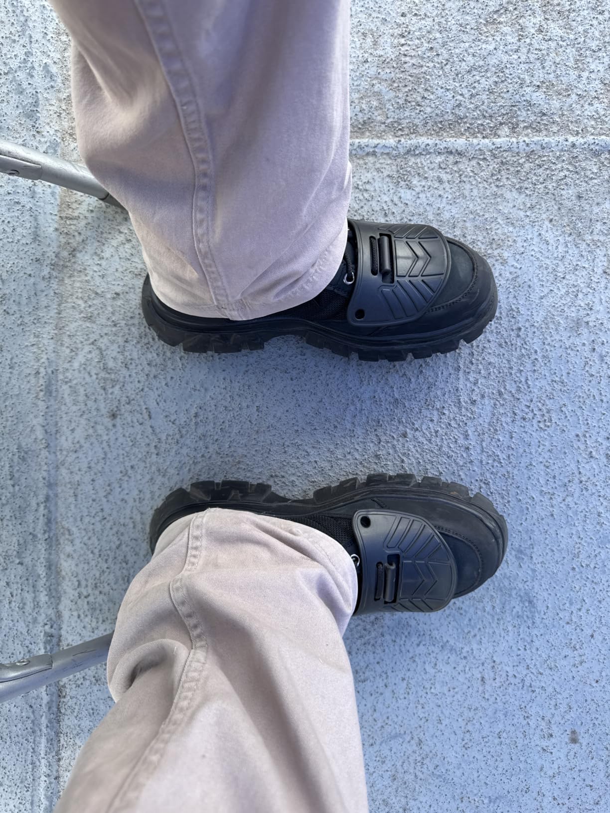 KELODON Waterproof Steel Toe Boots For Men-6 Inch Comfortable Mens Safety Work Boots Indestructible Steel Toe Shoes Lightweight Non Slip Puncture Resistant Industrial Construction Boot customer photo 2