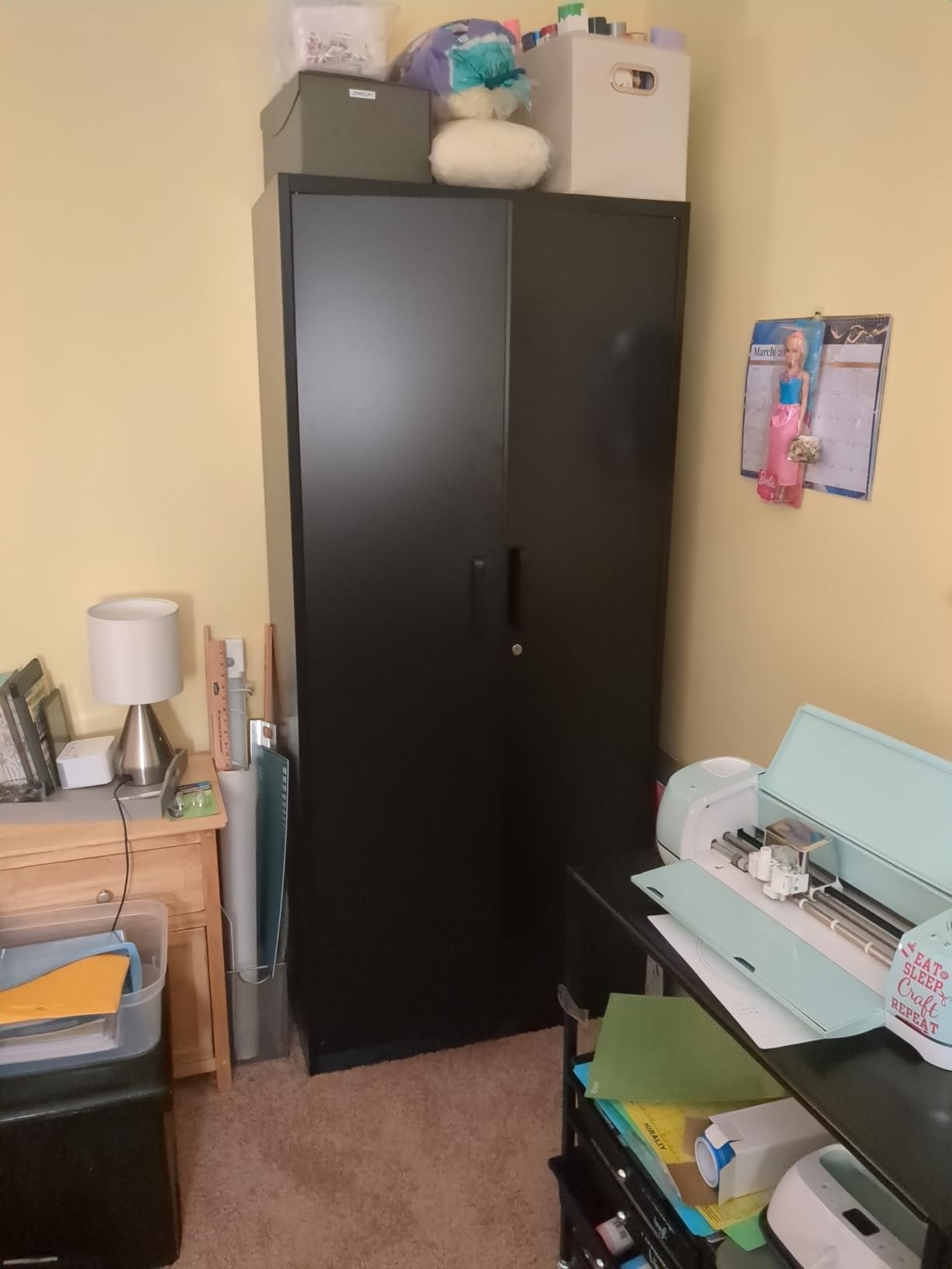 Fesbos Metal Storage Cabinet-36