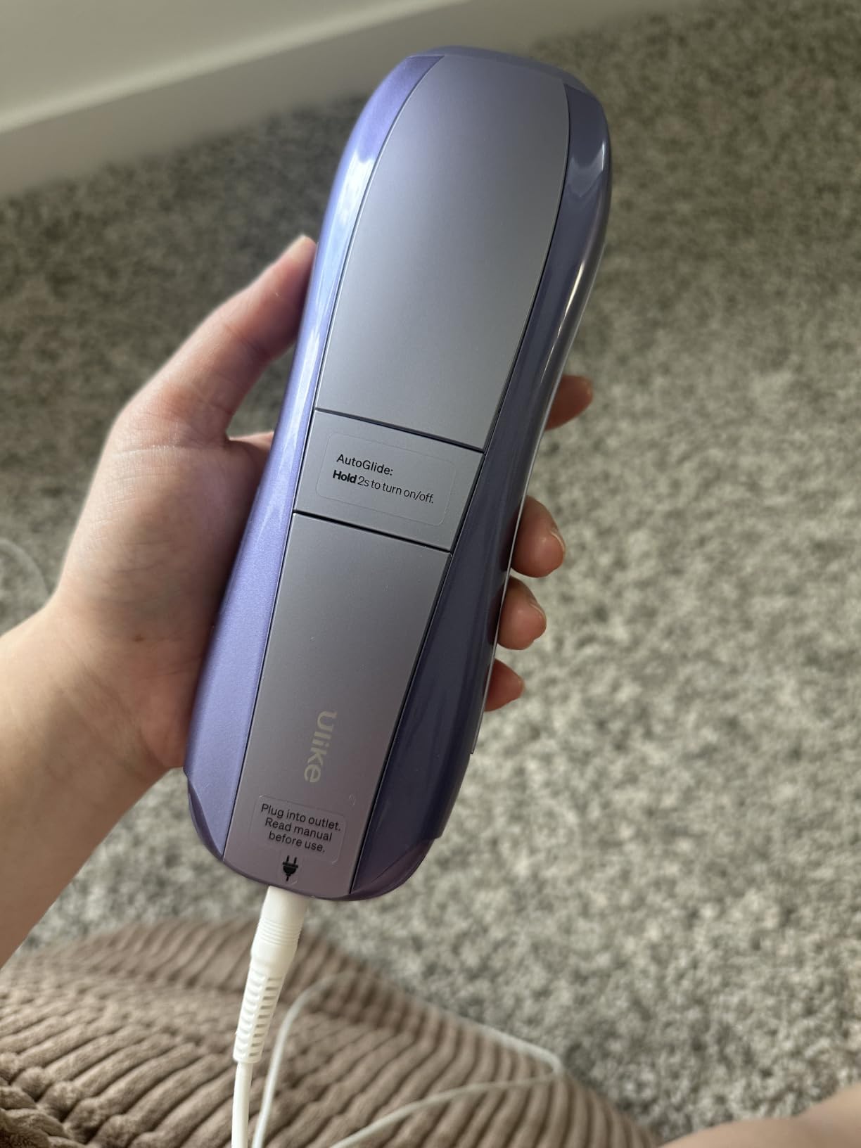 Ulike Laser Hair Removal Device Air 10 Ipl Gift for Women and Men, Ice Cool and Permanent Hair Reduction for Nearly Painless, Dual Lights, Skin Sensor & USHR Mode Hair Removal in 10mins from Home customer photo 2