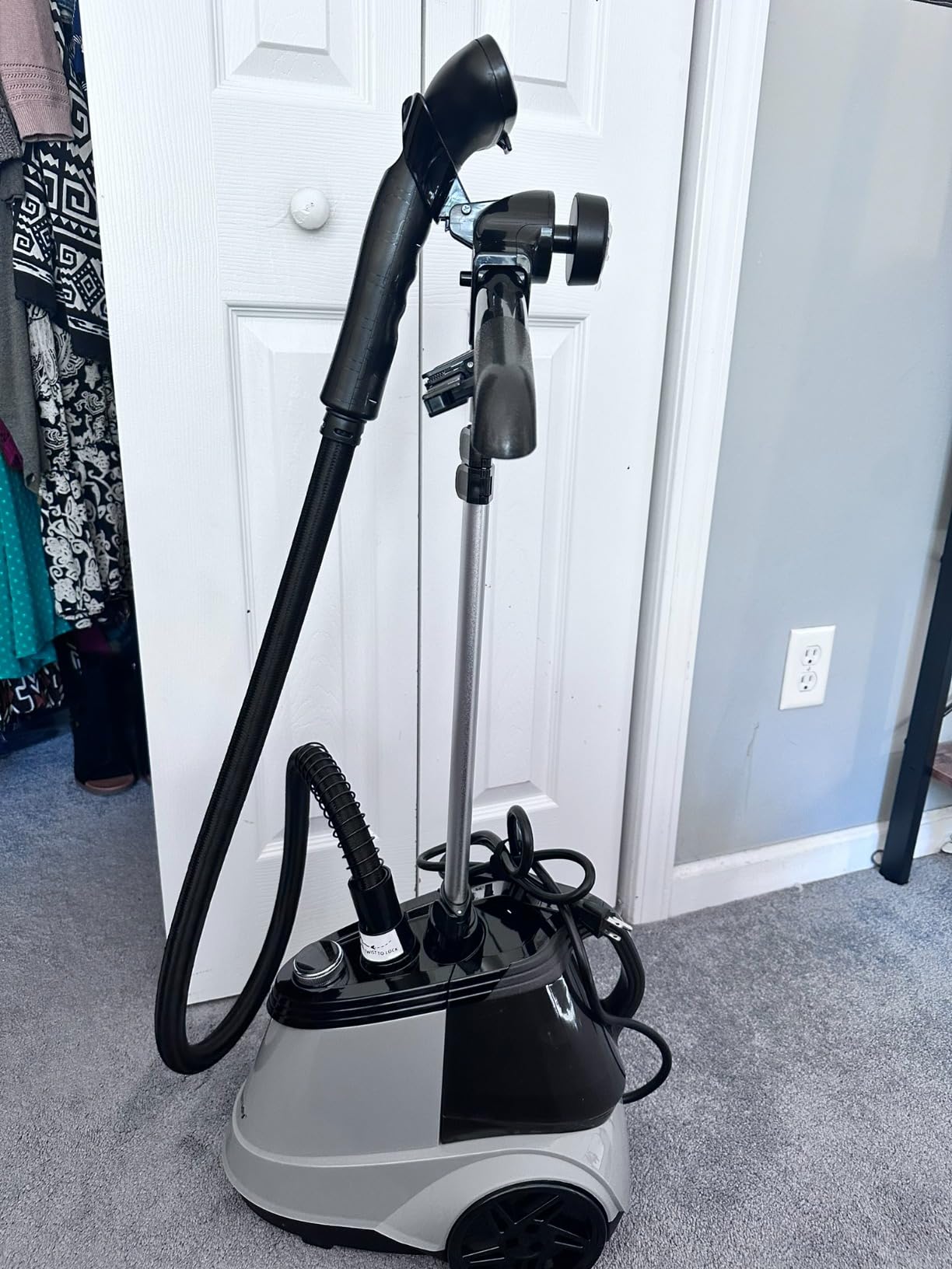 True & Tidy Heavy-Duty Garment Steamer w/ 3 Settings, 3L Water Tank, 1800W customer photo 1