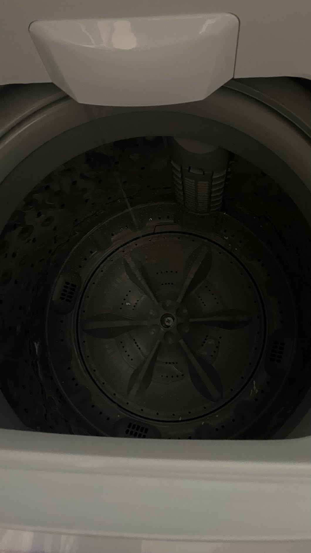 3.0 cu. ft. Compact Top Load Washer in White customer photo 1