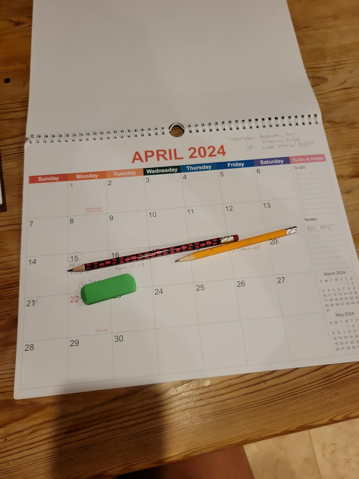 2026-2027 Calendar - Wall Calendar 2026-2027 from August 2026 Until December 2027,18 Months Calendar with Premium Paper, Twin-Wire Binding & Hanging Hook, 8.5