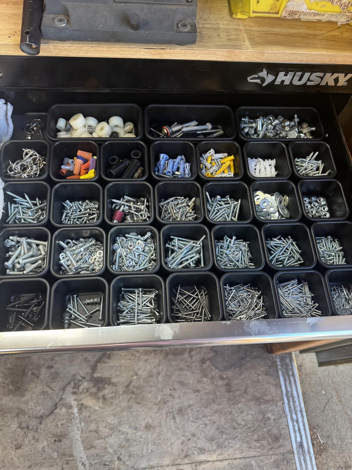 A-LuGei 【𝗠𝗶𝗹𝗶𝘁𝗮𝗿𝘆 Grade】 Tool Box Organizer Garage Organization customer photo 2