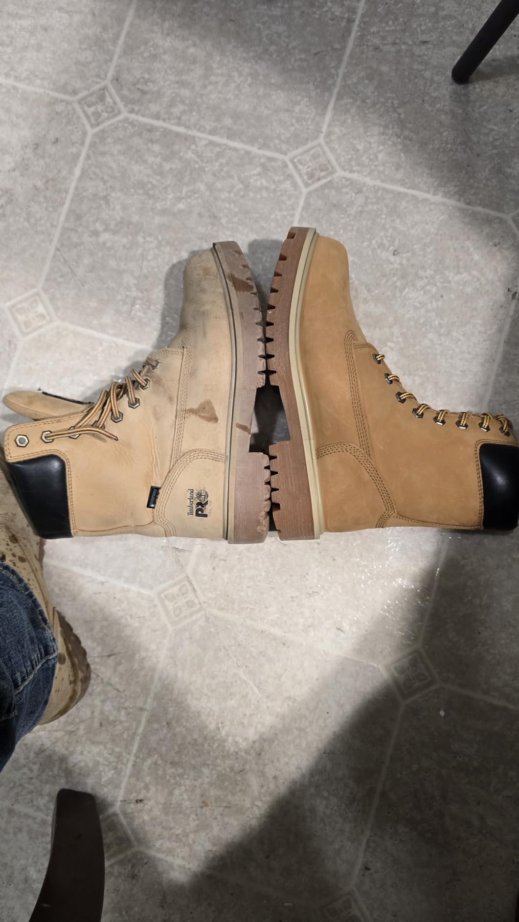 Timberland PRO mens Direct Attach 8 Inch Steel Safety Toe Insulated Waterproof Industrial Work Boot customer photo 2