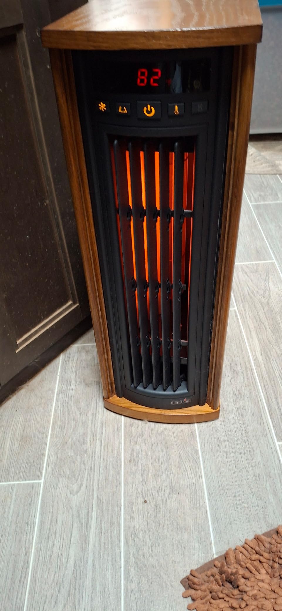 duraflame Electric Tower Heater, Oscillating Tower and Space Heater for Office or Large Room up to 1,000 Square Feet customer photo 2