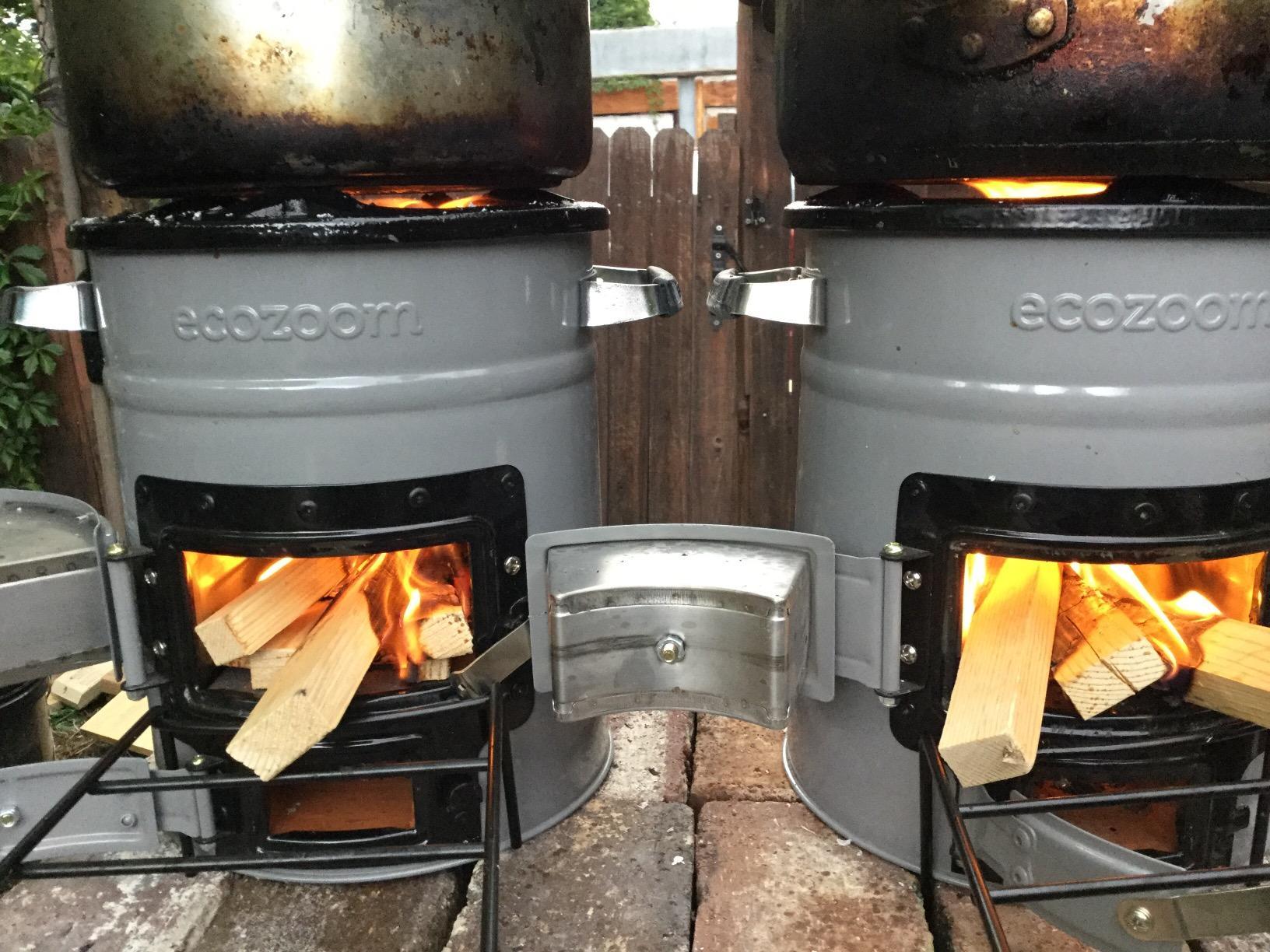 EcoZoom Rocket Stove, Dual Fuel Wood & Charcoal, Portable & Insulated | Heavy Duty, Emergency Use, Refractory Linings, Cast-Iron Cookware Compatible customer photo 2