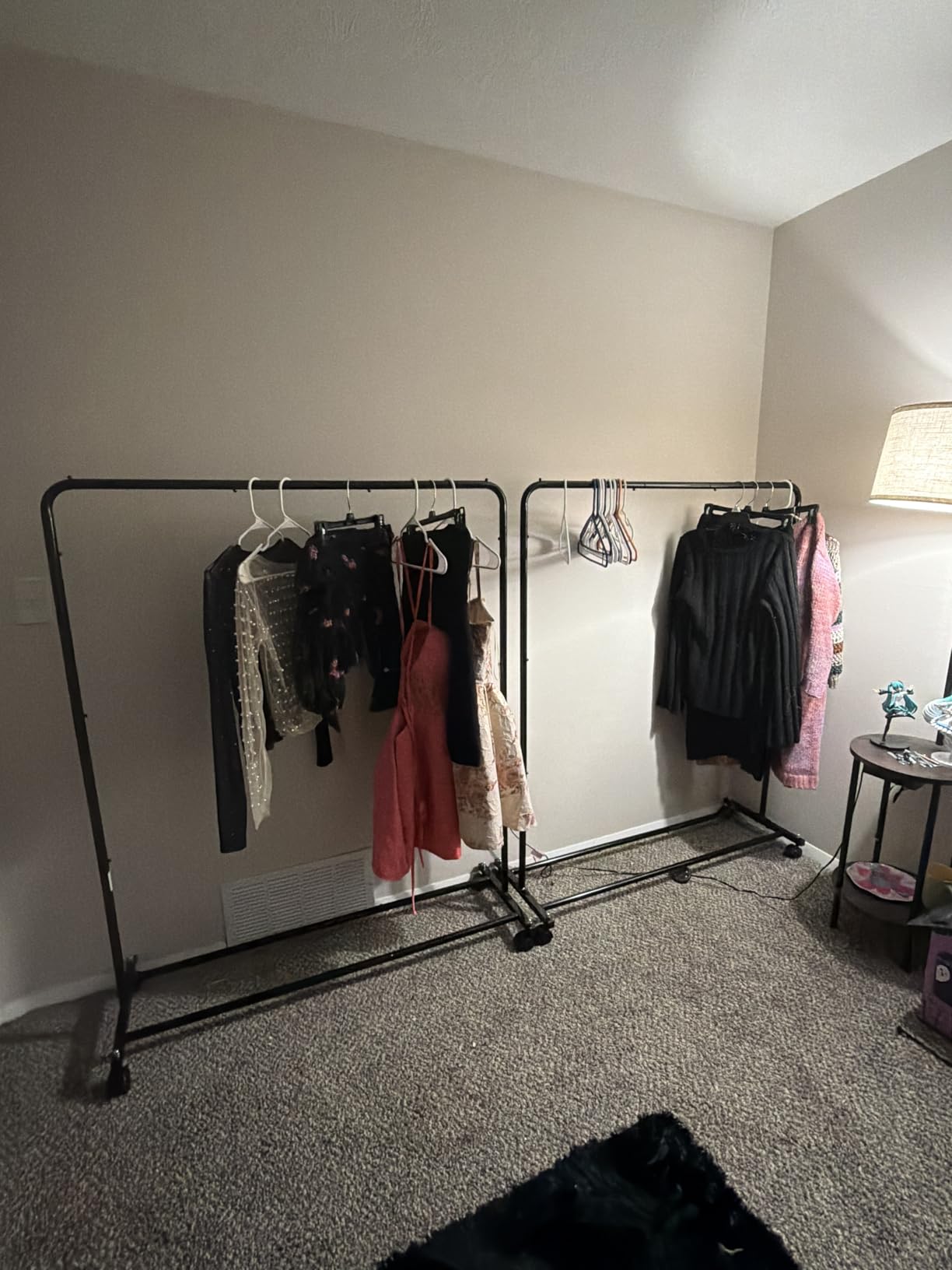 Simple Trending Clothing Rack, Portable Garment Rack, Clothes Rack, Black customer photo 1