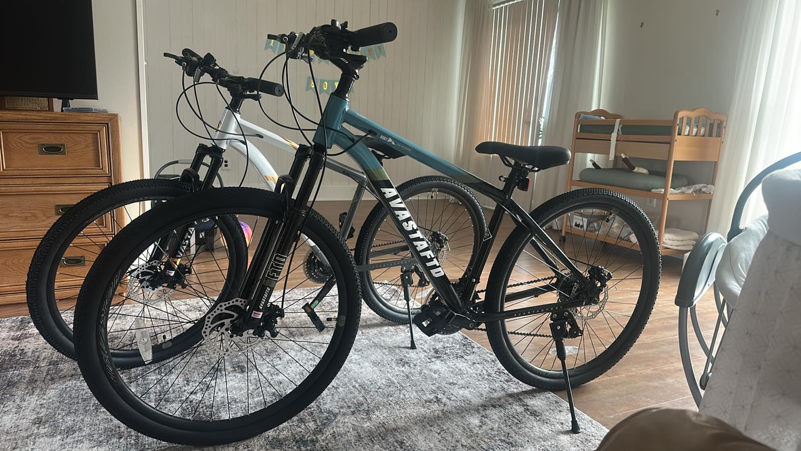 Earth 26 27.5 Inch Mountain Bike MTB for Adult Man Women Male | Lightweight Aluminum Alloy Frame, Dual Disc Brakes, Switchable Front Suspension, 21-Speed Gear Shifter customer photo 1
