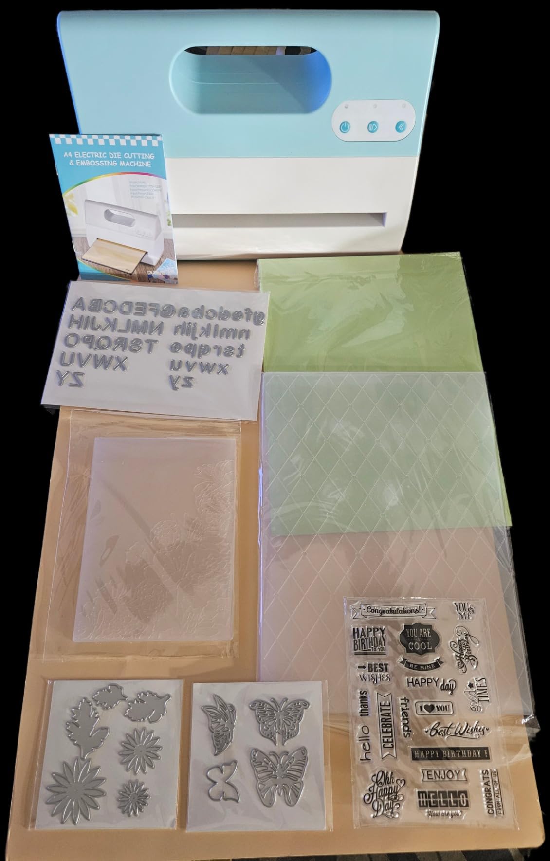 CraftGenes A4 Electric Die Cutting and Embossing Machine, 9-Inch, 200W customer photo 1