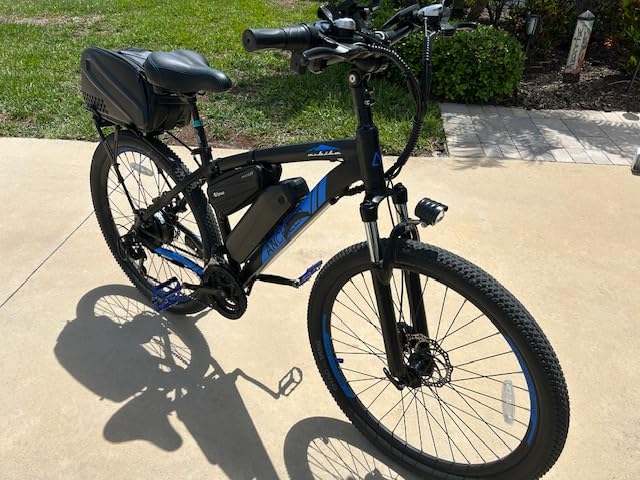 ANCHEER Electric Bike for Adults, Peak 750W Ebike, 3 Hours Fast Charge, 60 Miles Electric Bicycle with 48V/499Wh Battery, 27.5 '' Hummmer Electric Mountain Bike with LCD Display, 21 Speed customer photo 1