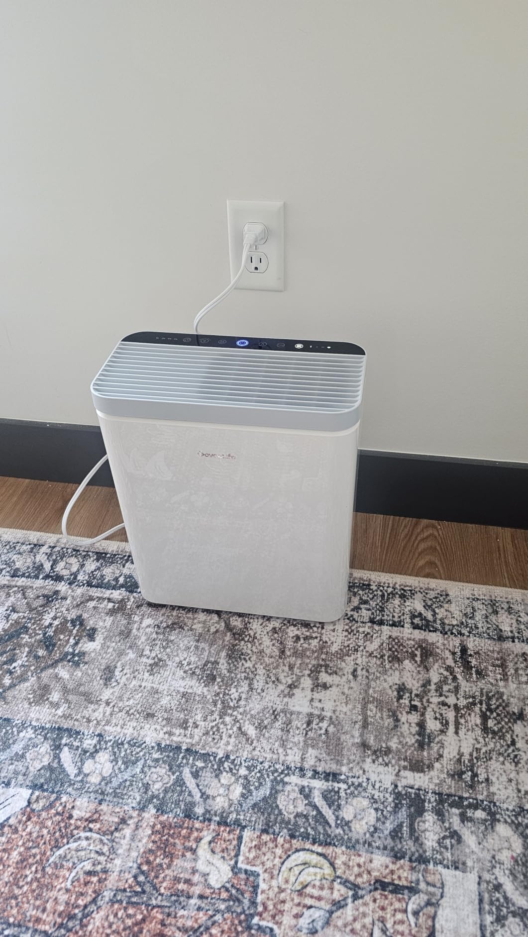 GoveeLife Smart Air Purifier for Home Large Rooms, Covers up to 1046 ft² | PM2.5 Monitor, 24dB Sleep Mode, 3-in-1 Filter Air Purifier with App and Alexa Control for Pet Hair, Odors, Pollen and Smoke customer photo 2
